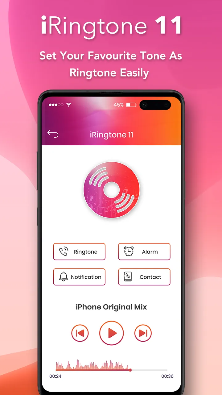 iRingtone 11 | Indus Appstore | Screenshot