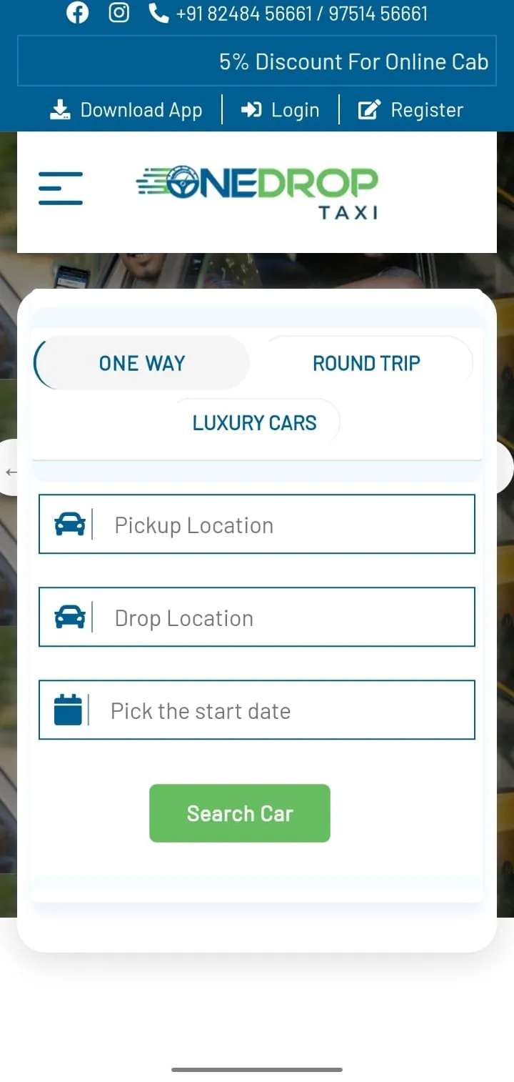 One Drop Taxi | Indus Appstore | Screenshot