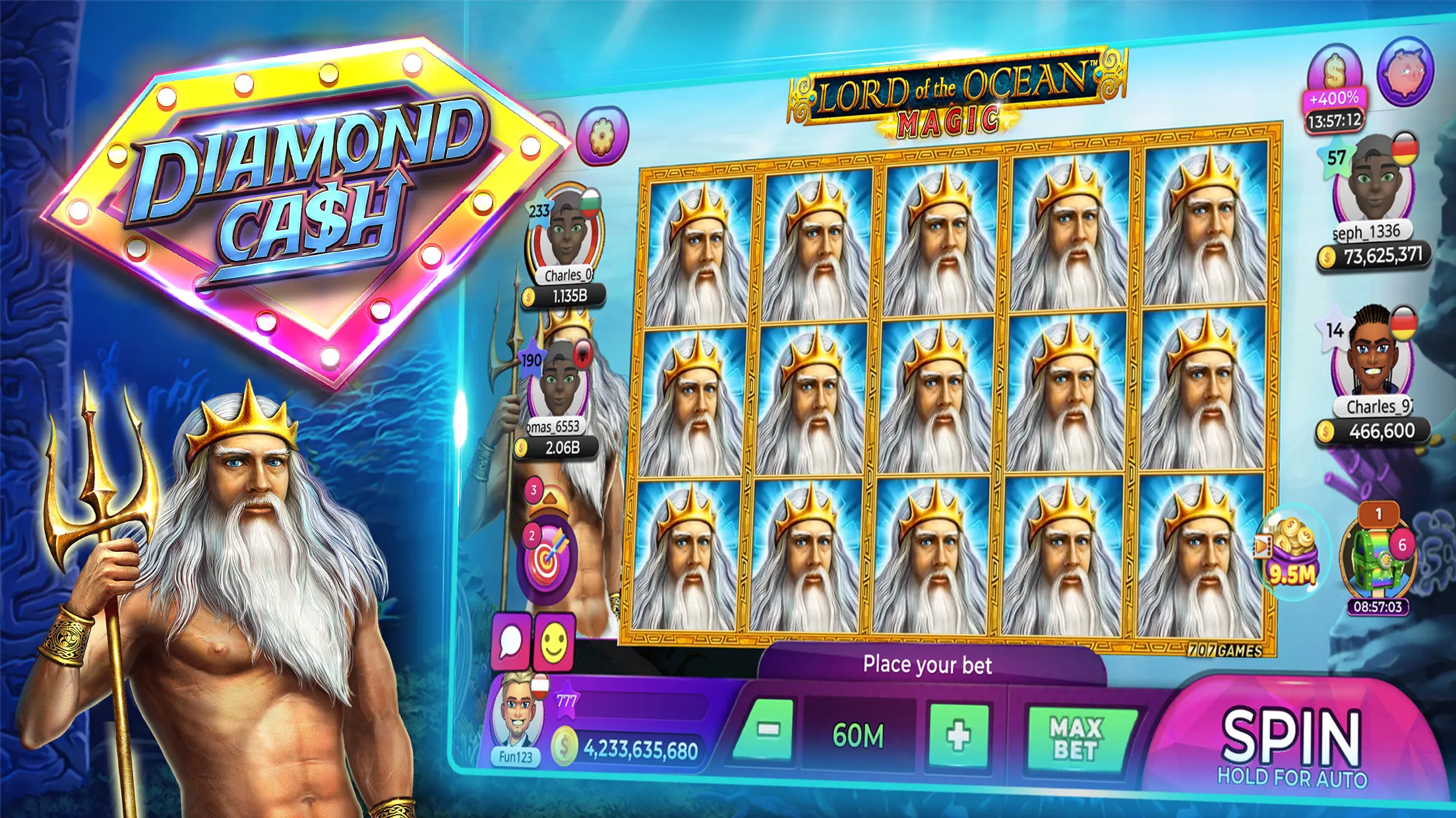 Diamond Cash Slots Casino | Indus Appstore | Screenshot