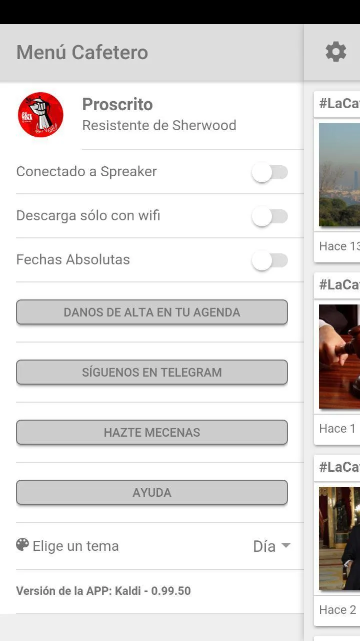 La cAPPfetera | Indus Appstore | Screenshot