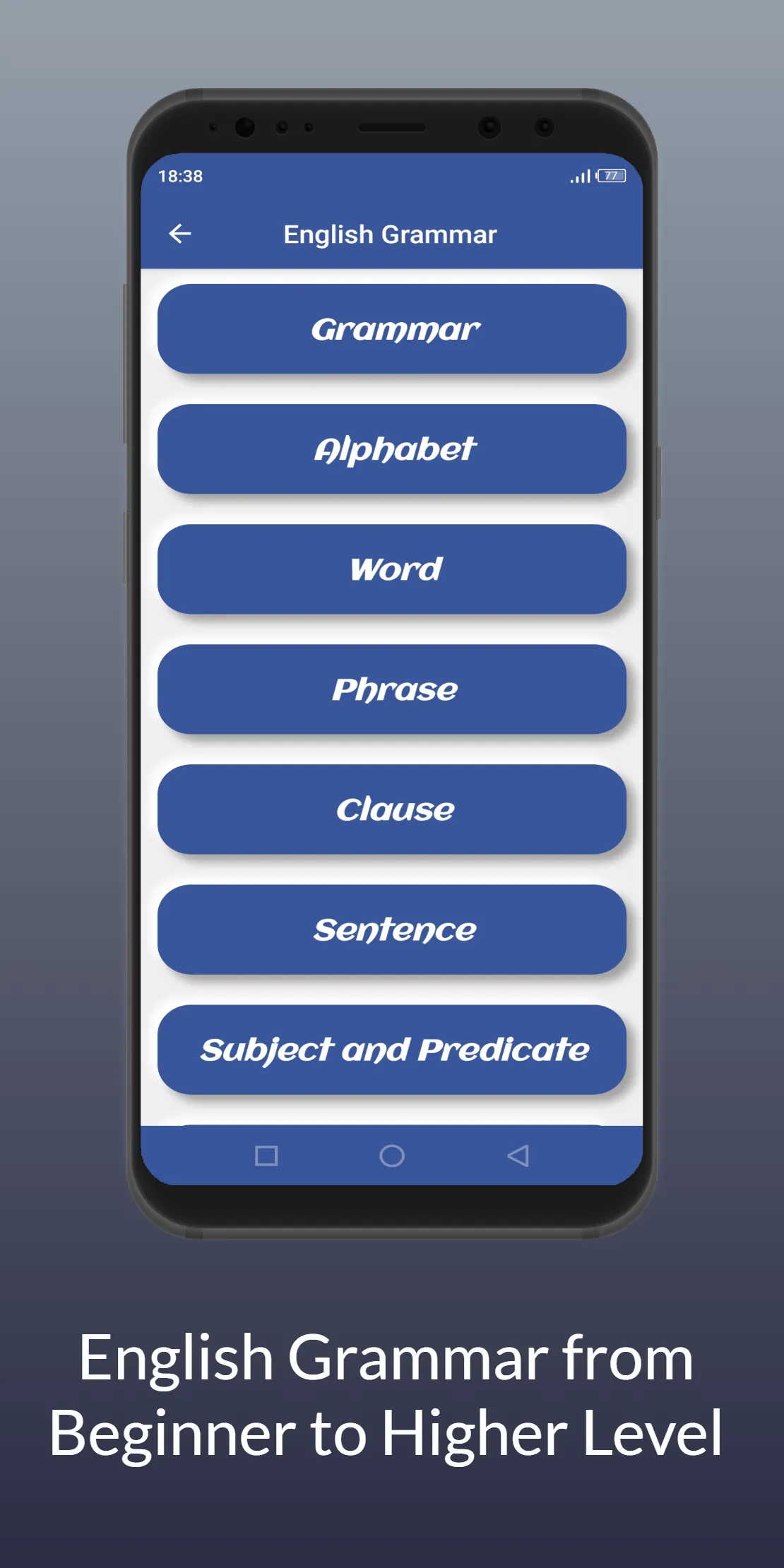 Gk Quiz - English Grammar Book | Indus Appstore | Screenshot