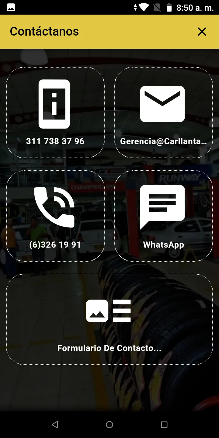 Carllantas & Servicios | Indus Appstore | Screenshot