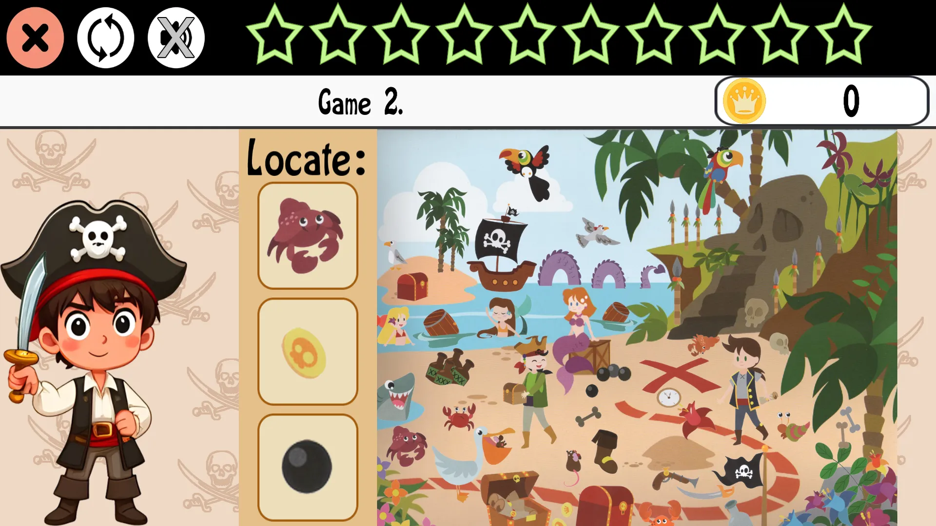 The pirate treasure hunters | Indus Appstore | Screenshot