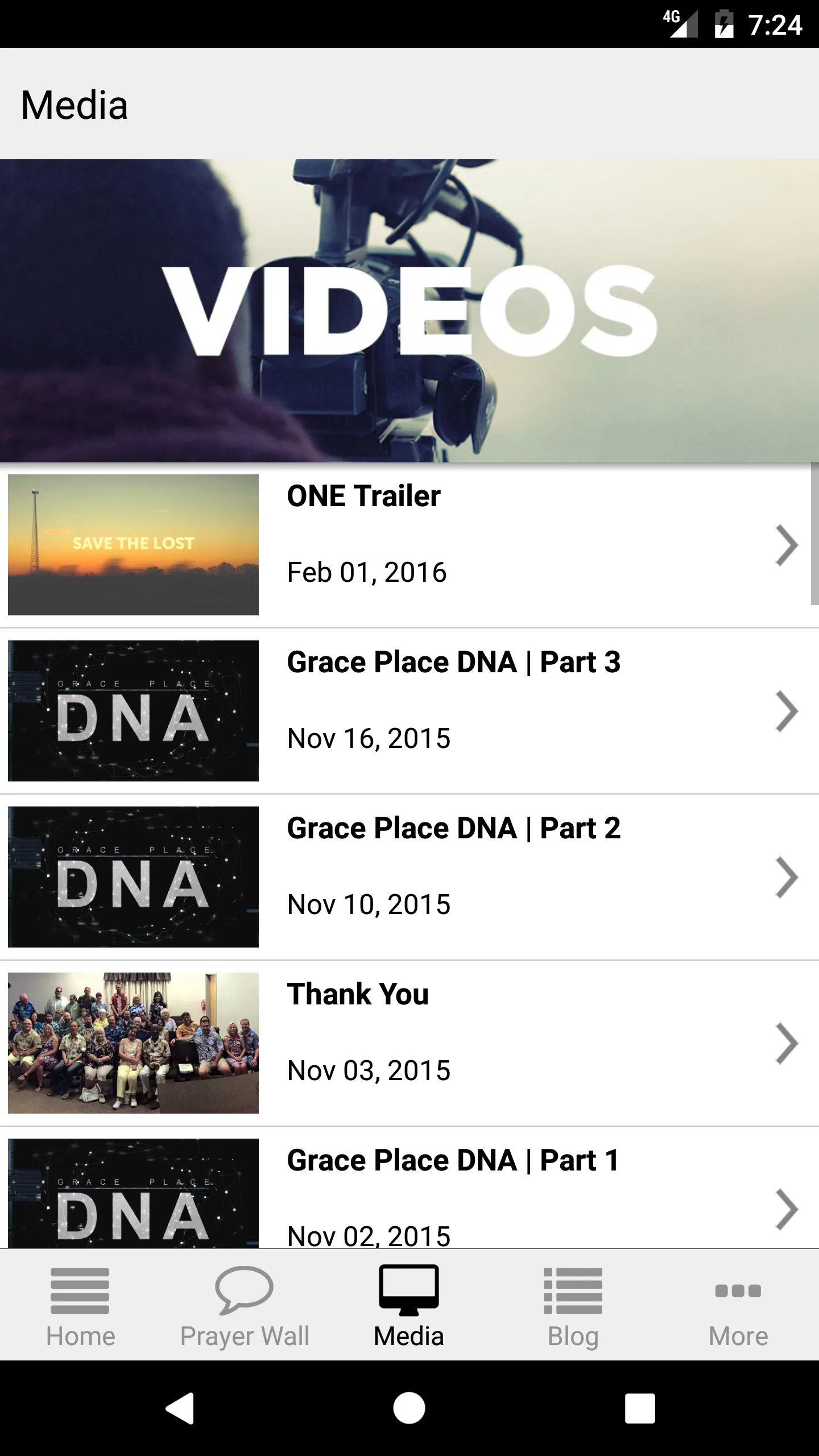 The Grace Place Church | Indus Appstore | Screenshot