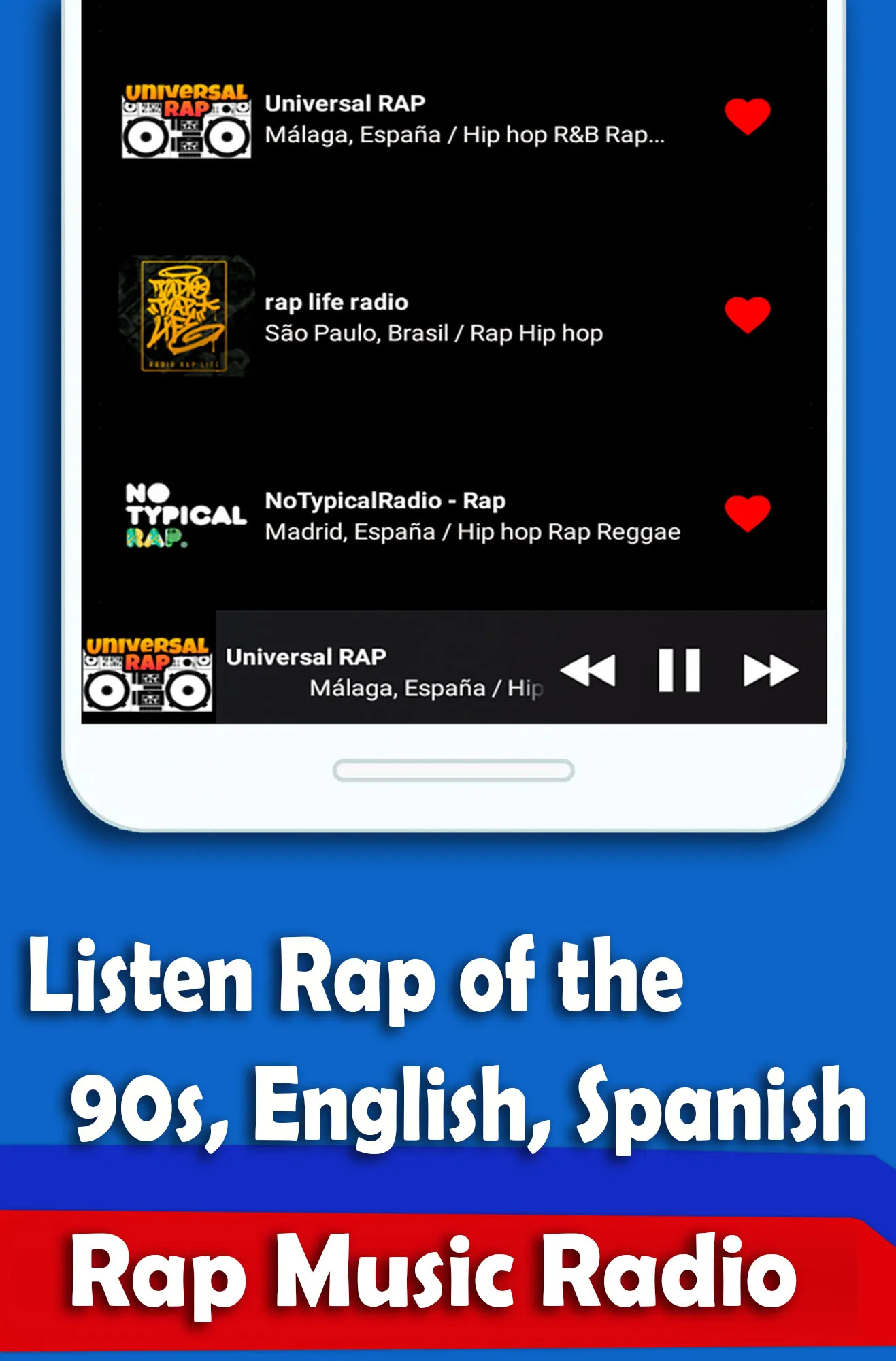 Rap Music Radio | Indus Appstore | Screenshot