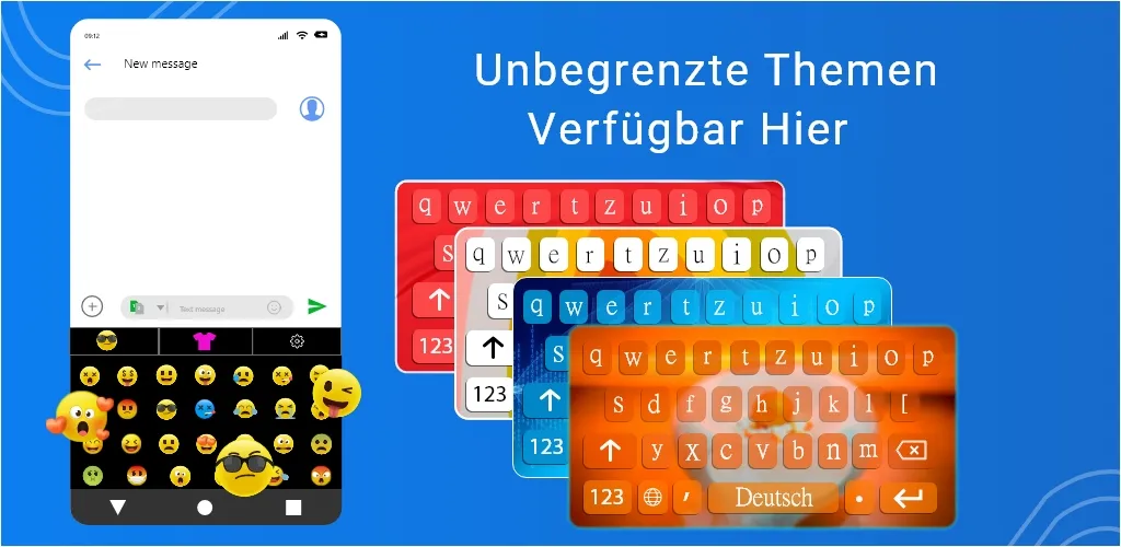 German English Keyboard | Indus Appstore | Screenshot