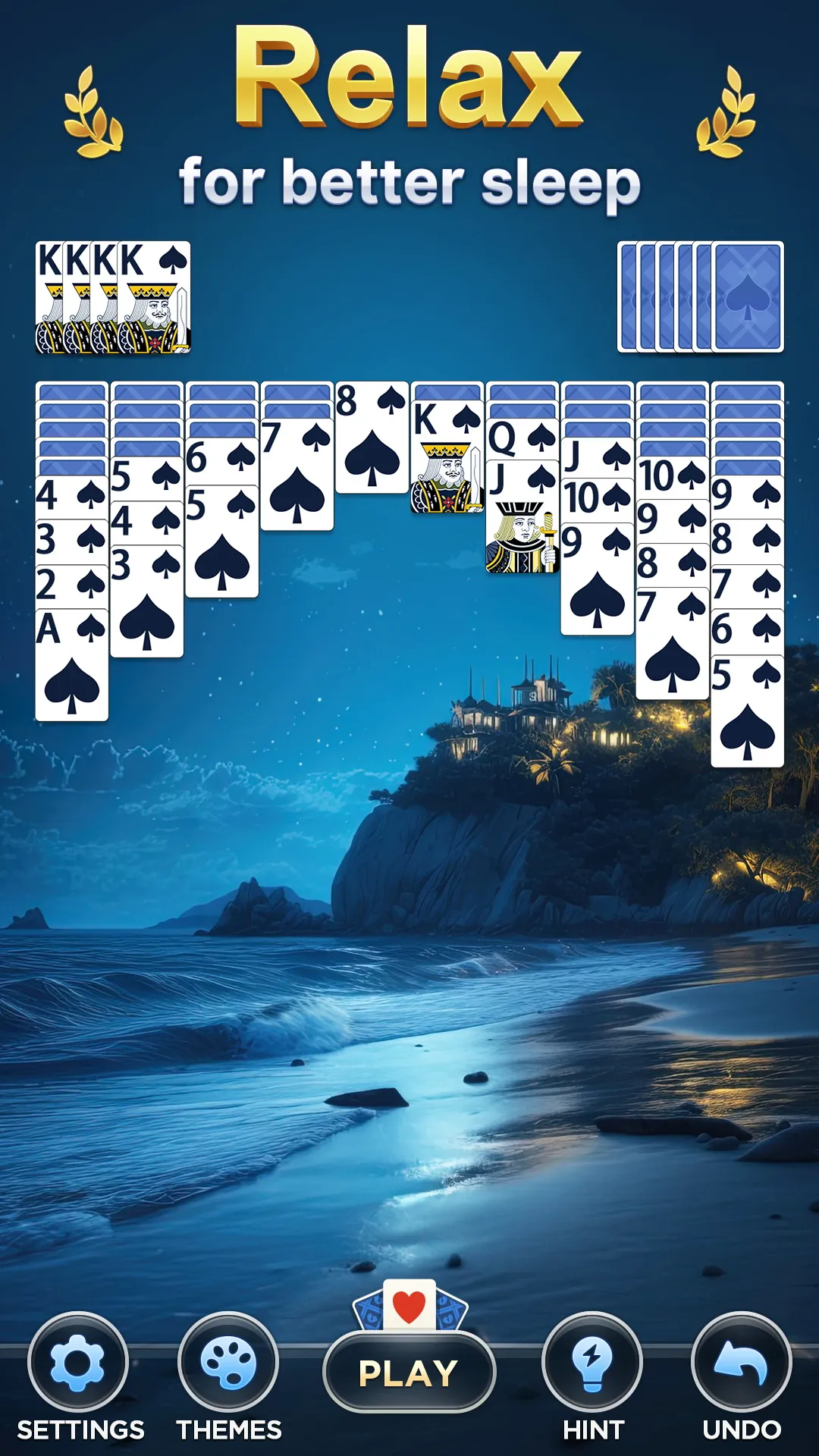 Daily Spider Solitaire Classic | Indus Appstore | Screenshot