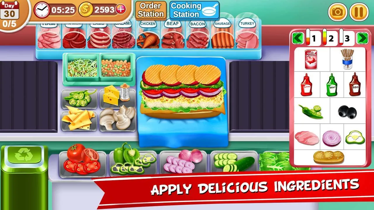 My sandwich Shop Games | Indus Appstore | Screenshot