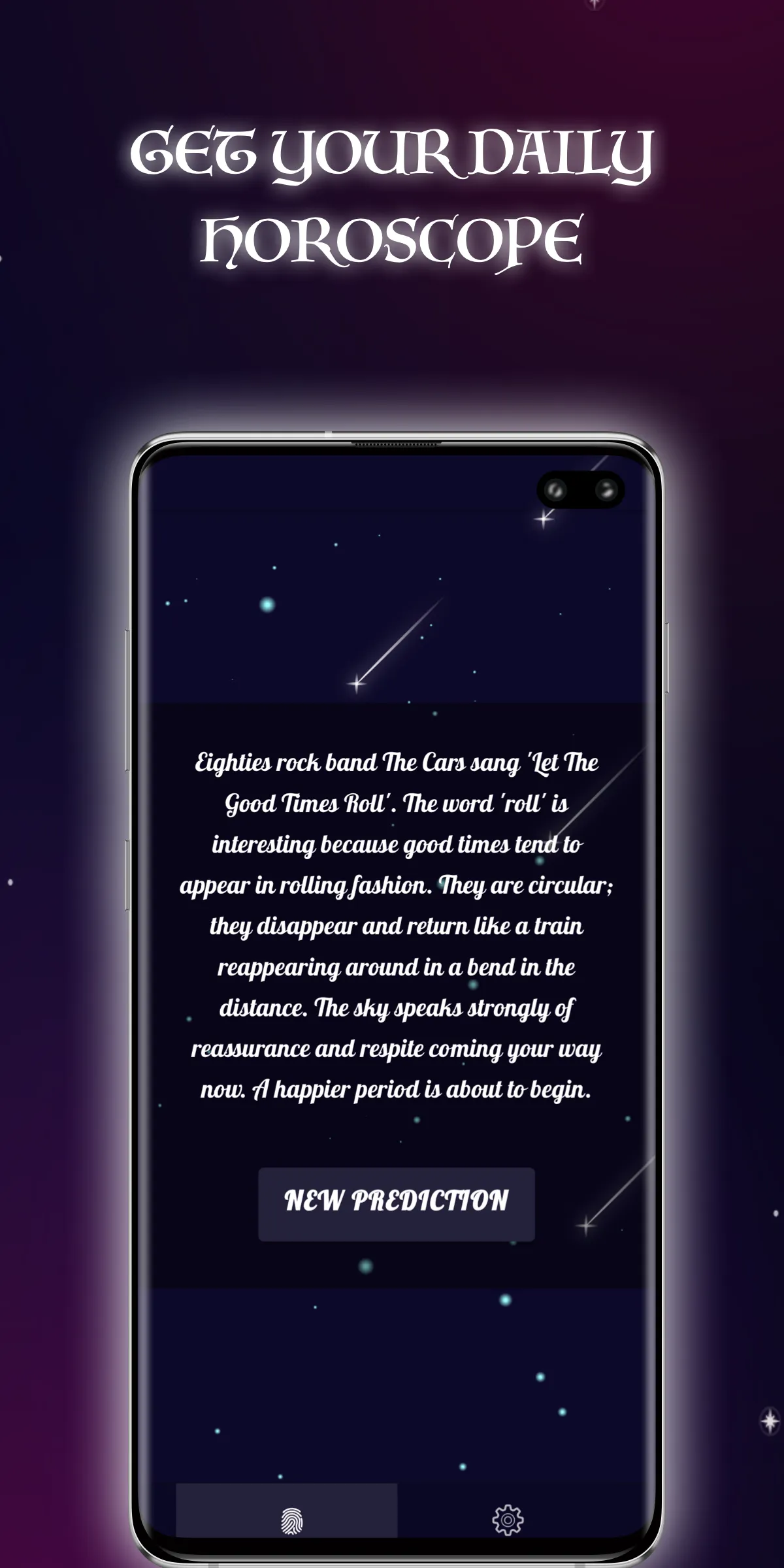 Fingerprint Lock Horoscope | Indus Appstore | Screenshot