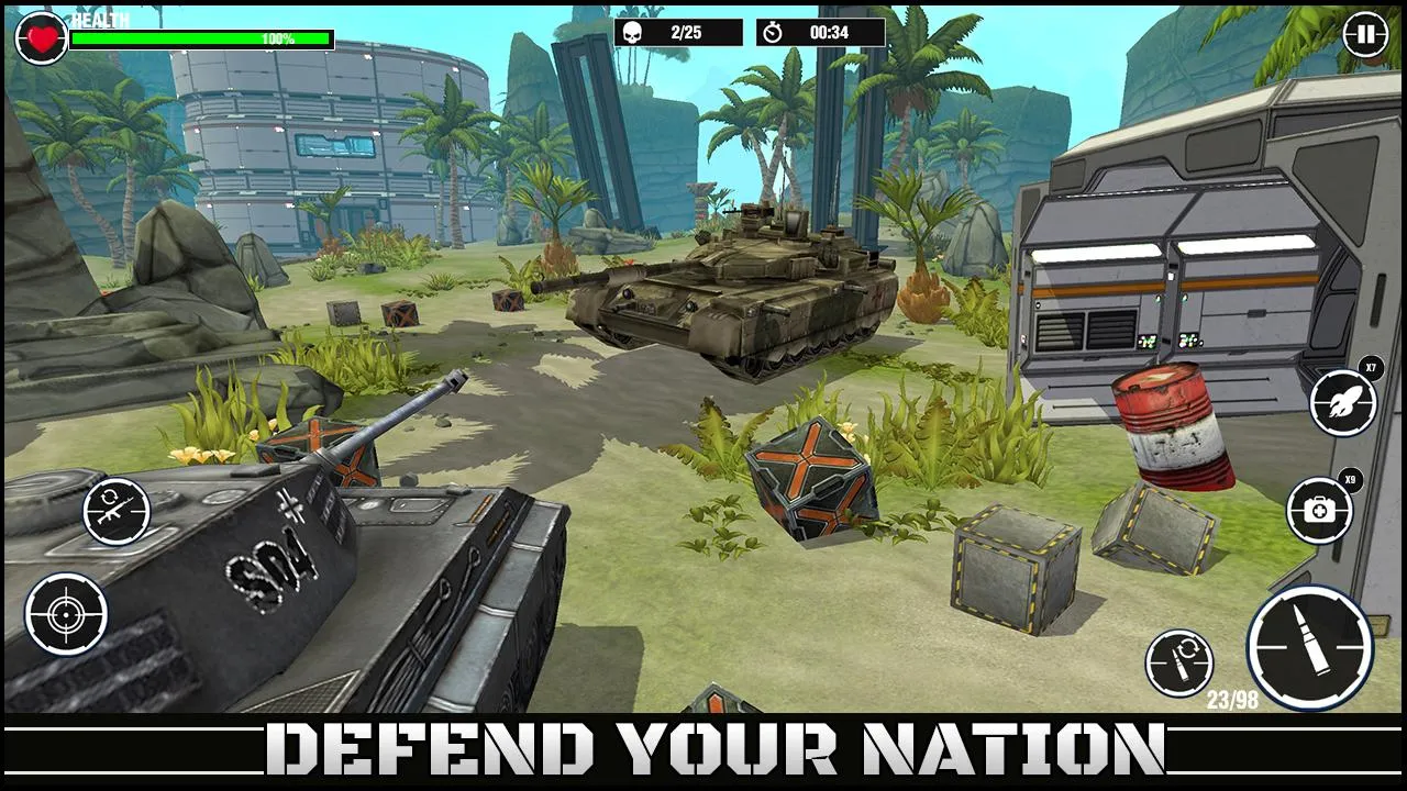 World War Army: Tank War Games | Indus Appstore | Screenshot