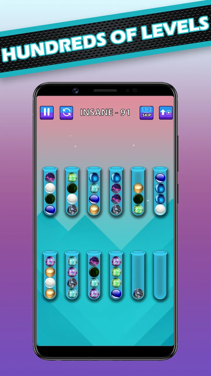 Ball sort puzzle: marble color | Indus Appstore | Screenshot