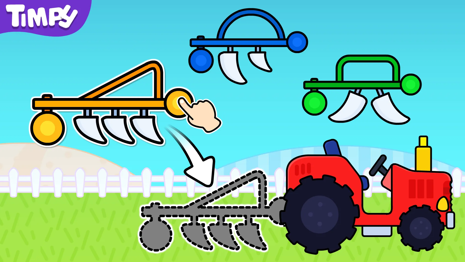 Tractor Games Kids Farm Truck | Indus Appstore | Screenshot