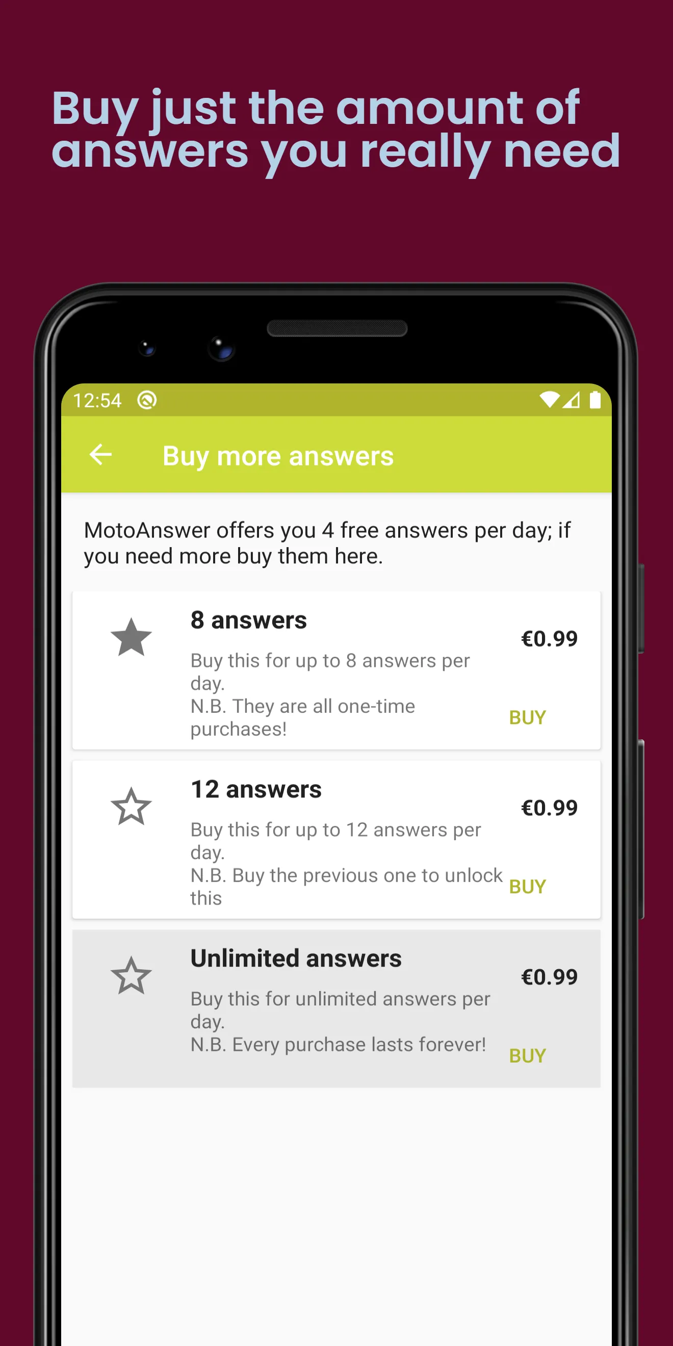 MotoAnswer | Indus Appstore | Screenshot