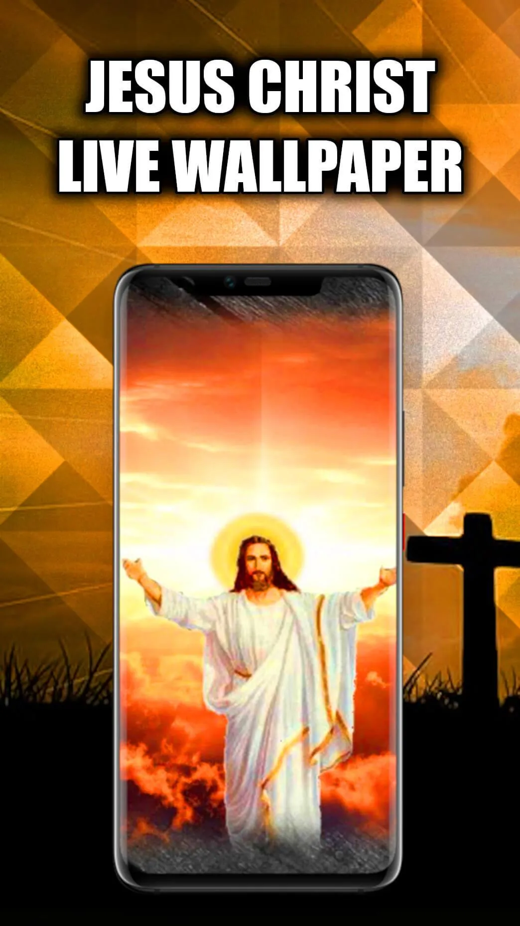 Jesus Christ Wallpaper Live HD | Indus Appstore | Screenshot