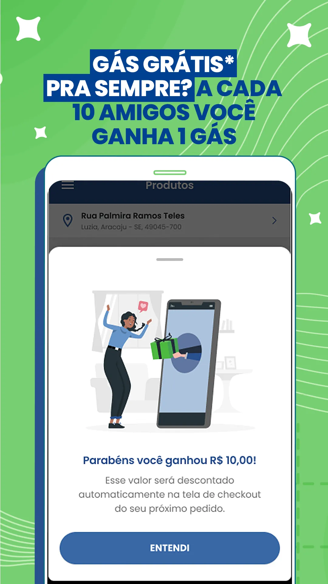 Appgas - Gás de Cozinha Online | Indus Appstore | Screenshot