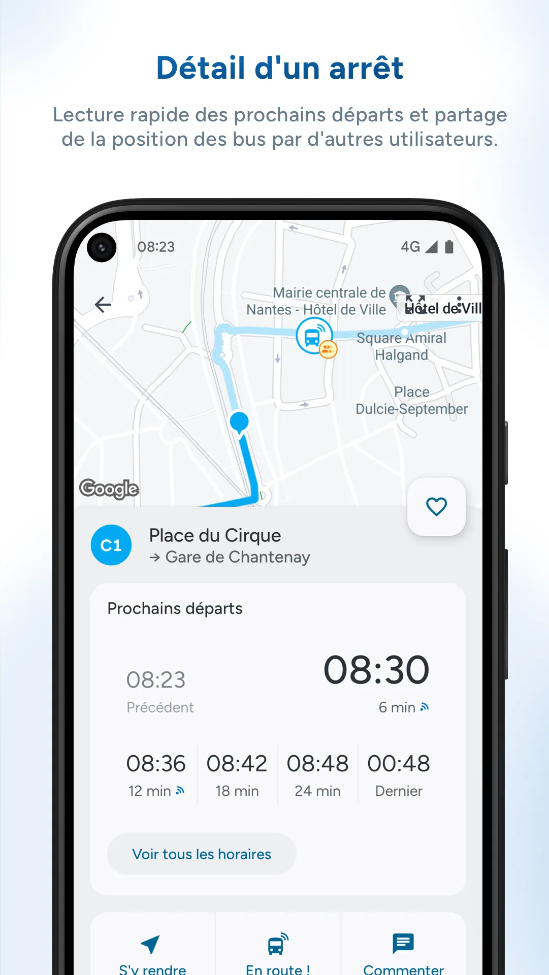 Naonedbus - Bus, Tram à Nantes | Indus Appstore | Screenshot