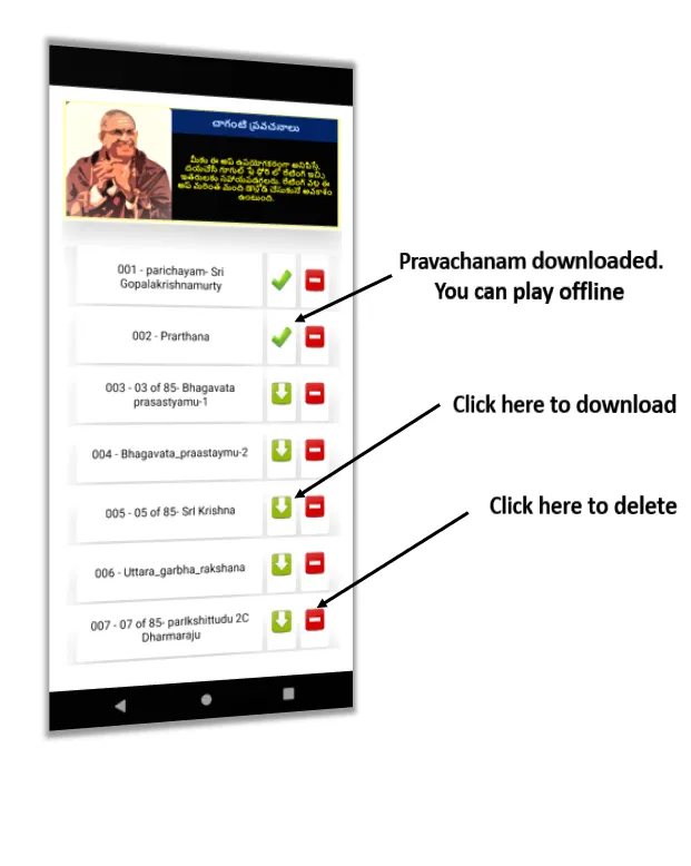 Chaganti gari pravachanalu | Indus Appstore | Screenshot