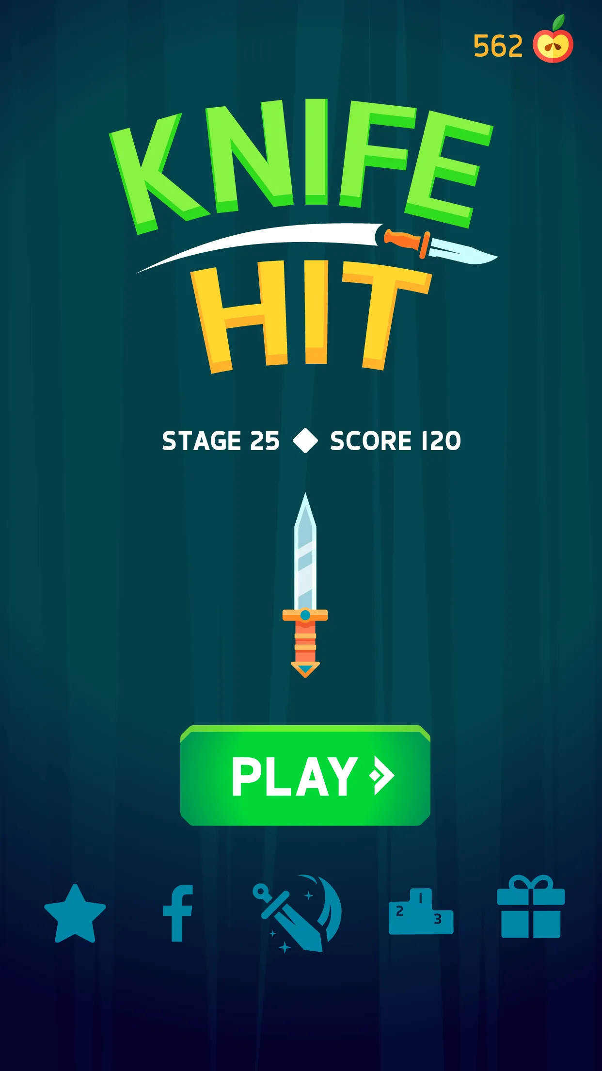 Knife Hit | Indus Appstore | Screenshot