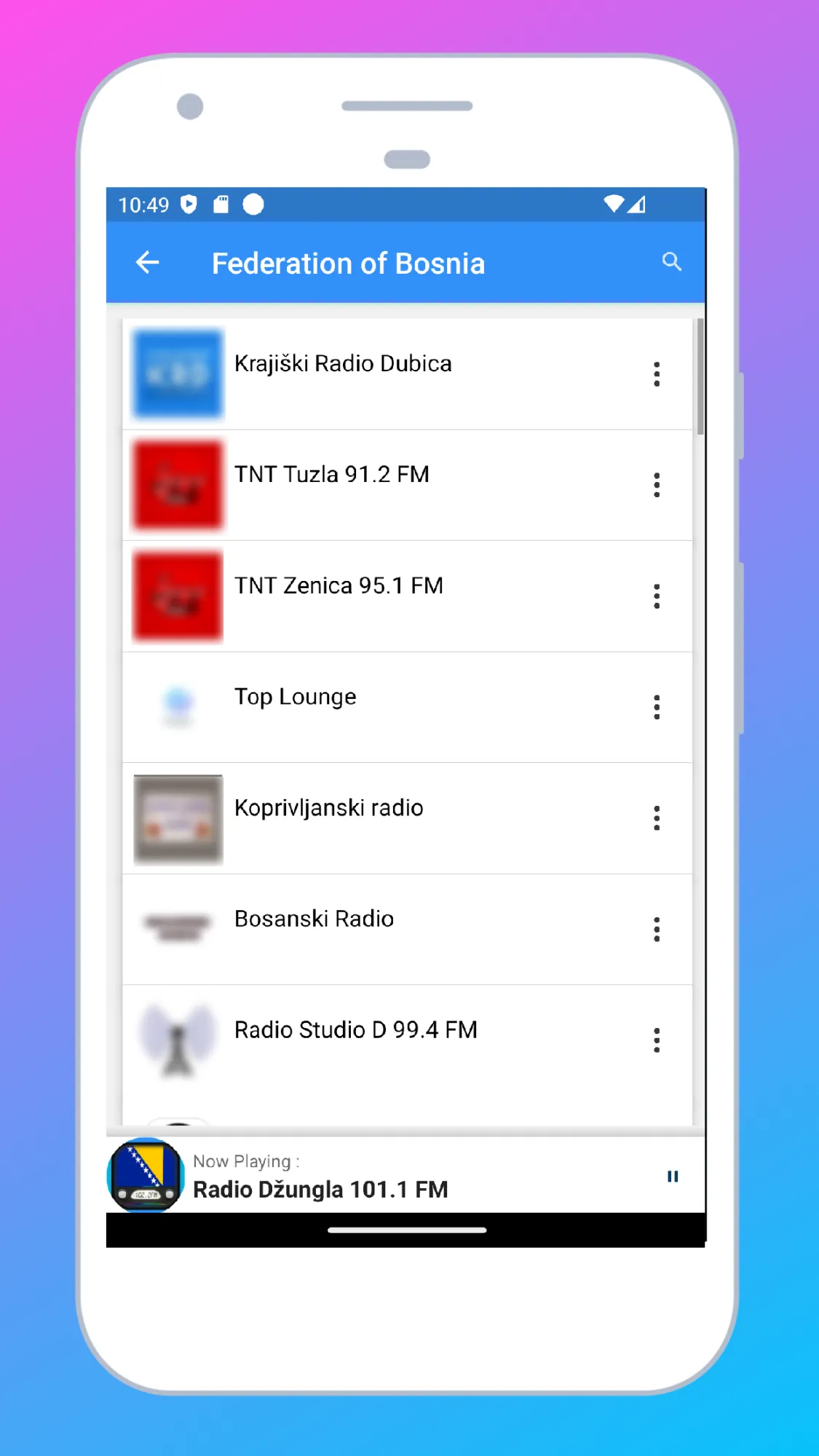 Radio Bosnia and Herzegovina | Indus Appstore | Screenshot