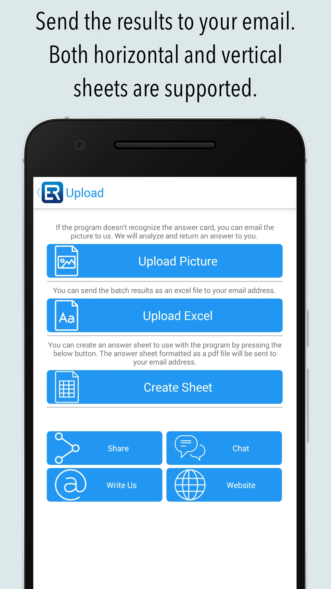 Exam Reader-Optical Test Grade | Indus Appstore | Screenshot