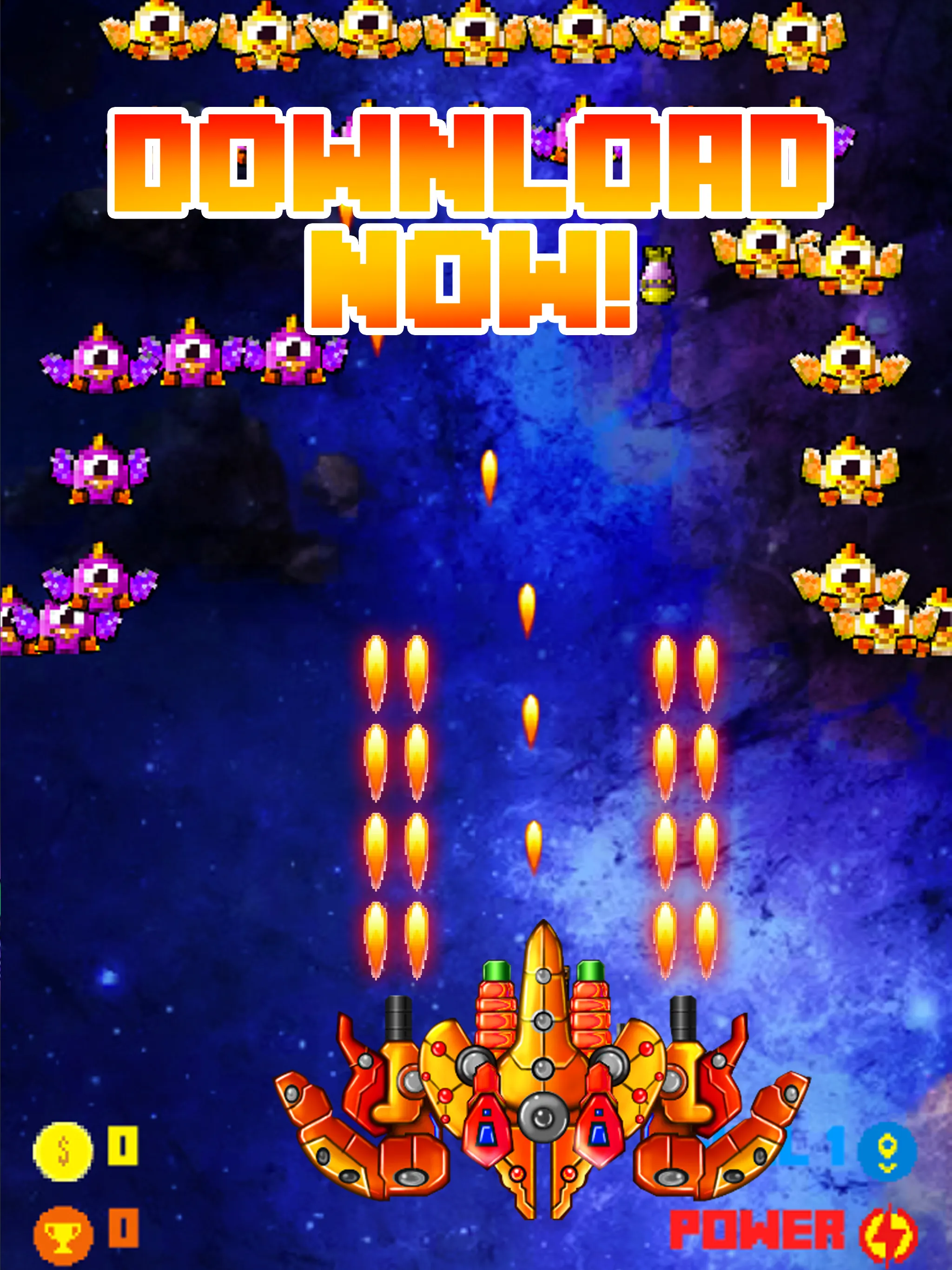 Pixel Galaxy Shooter | Indus Appstore | Screenshot