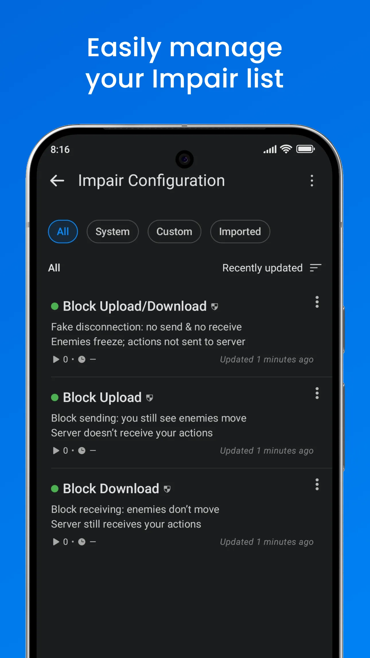 PlayPing — Network Simulator | Indus Appstore | Screenshot