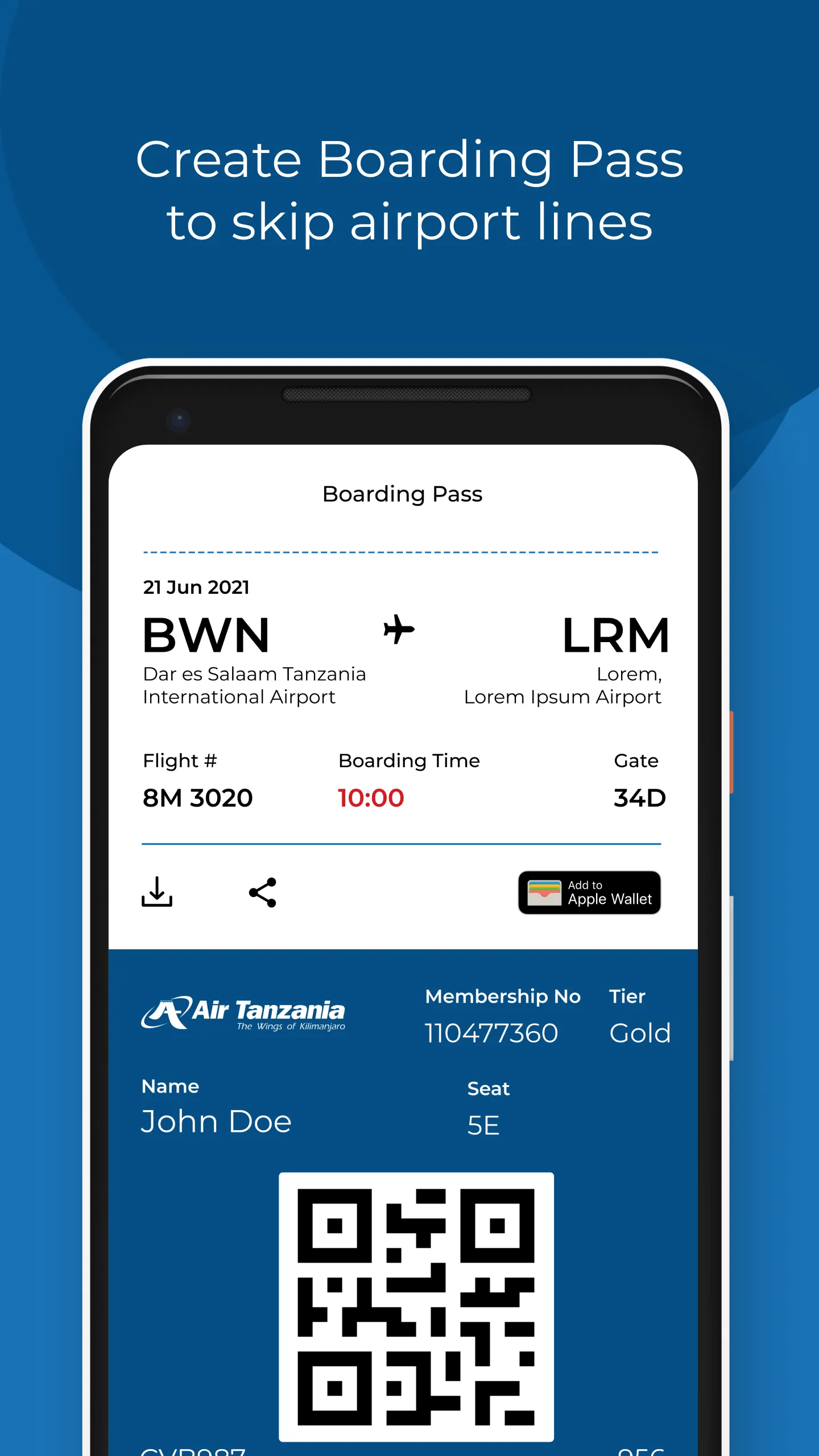 Air Tanzania | Indus Appstore | Screenshot