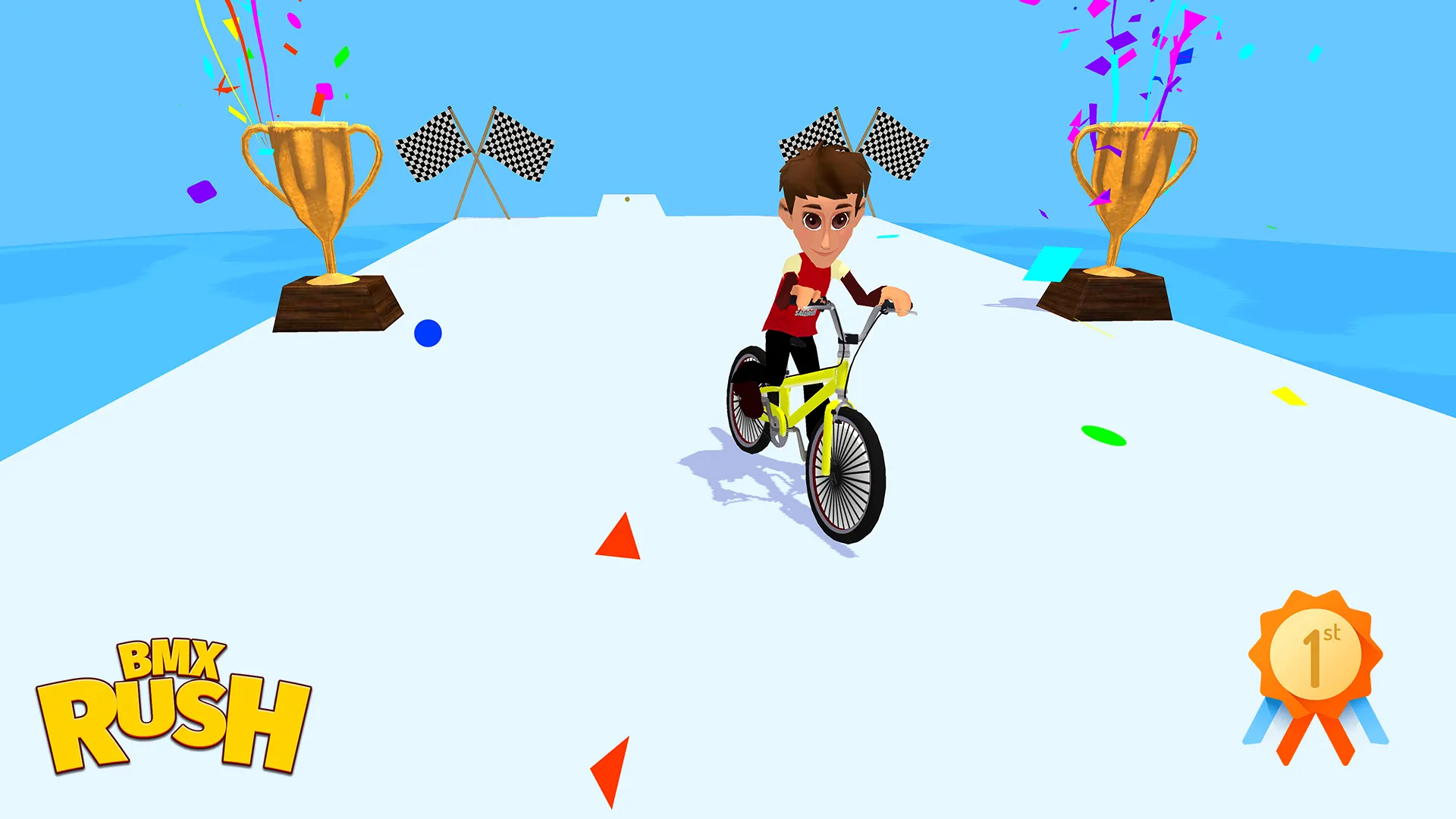 BMX Rush - Bicycle Run 3D | Indus Appstore | Screenshot