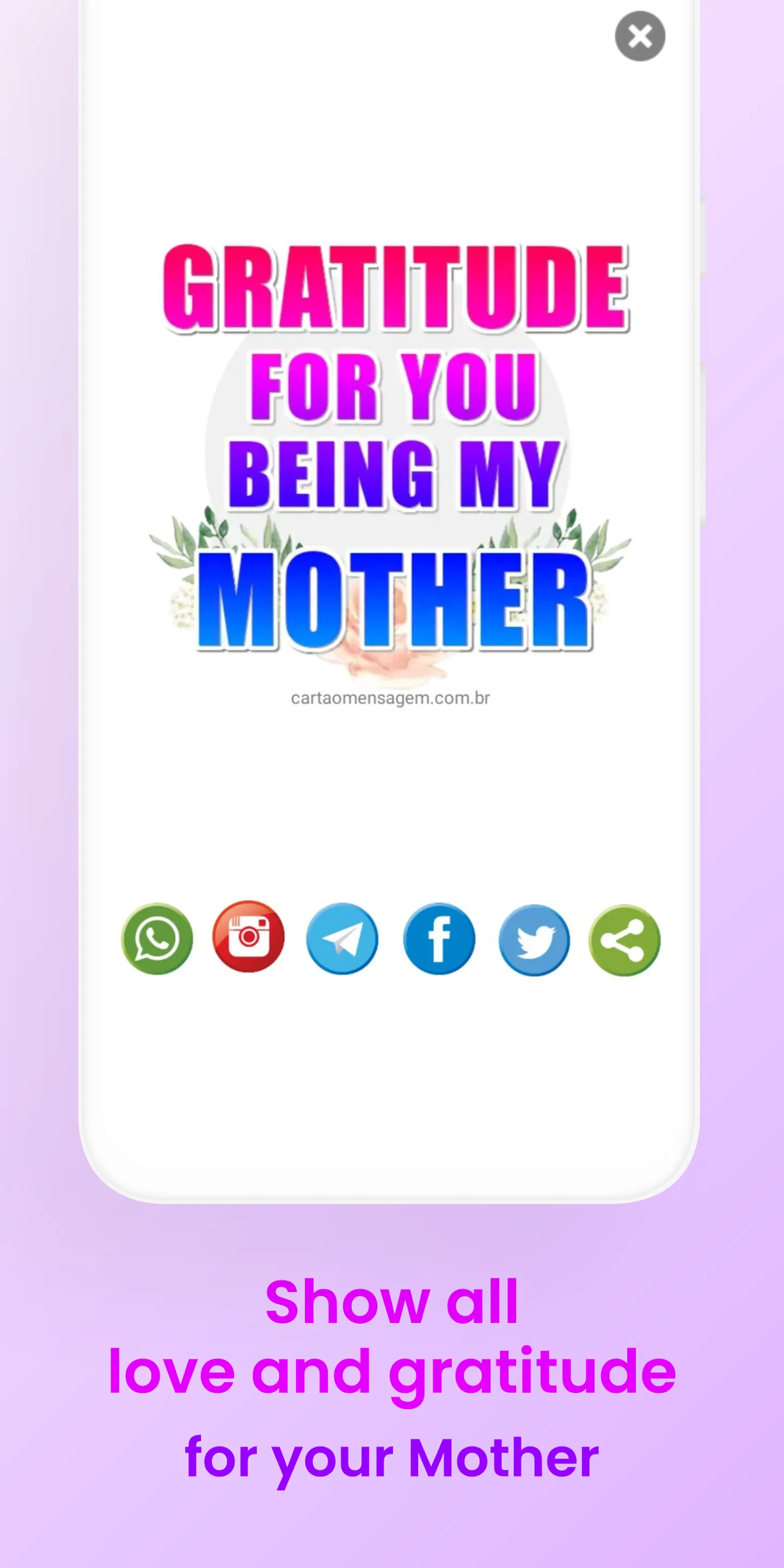 Messages for Mother's | Indus Appstore | Screenshot