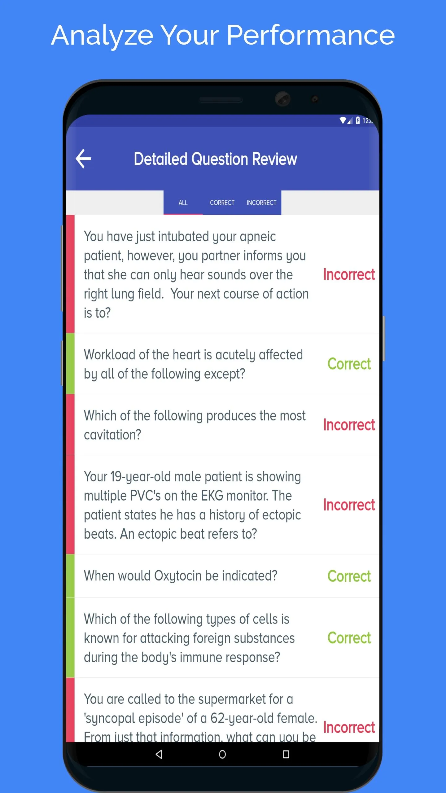 Paramedic Practice Test | Indus Appstore | Screenshot