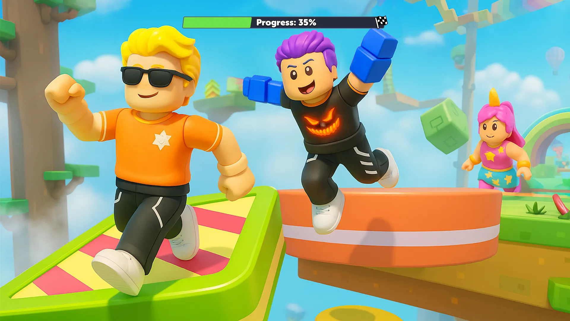 Survival Master: Obby Parkour | Indus Appstore | Screenshot