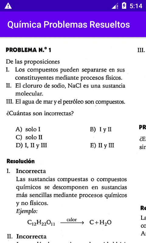 Química Preuniversitario Desar | Indus Appstore | Screenshot