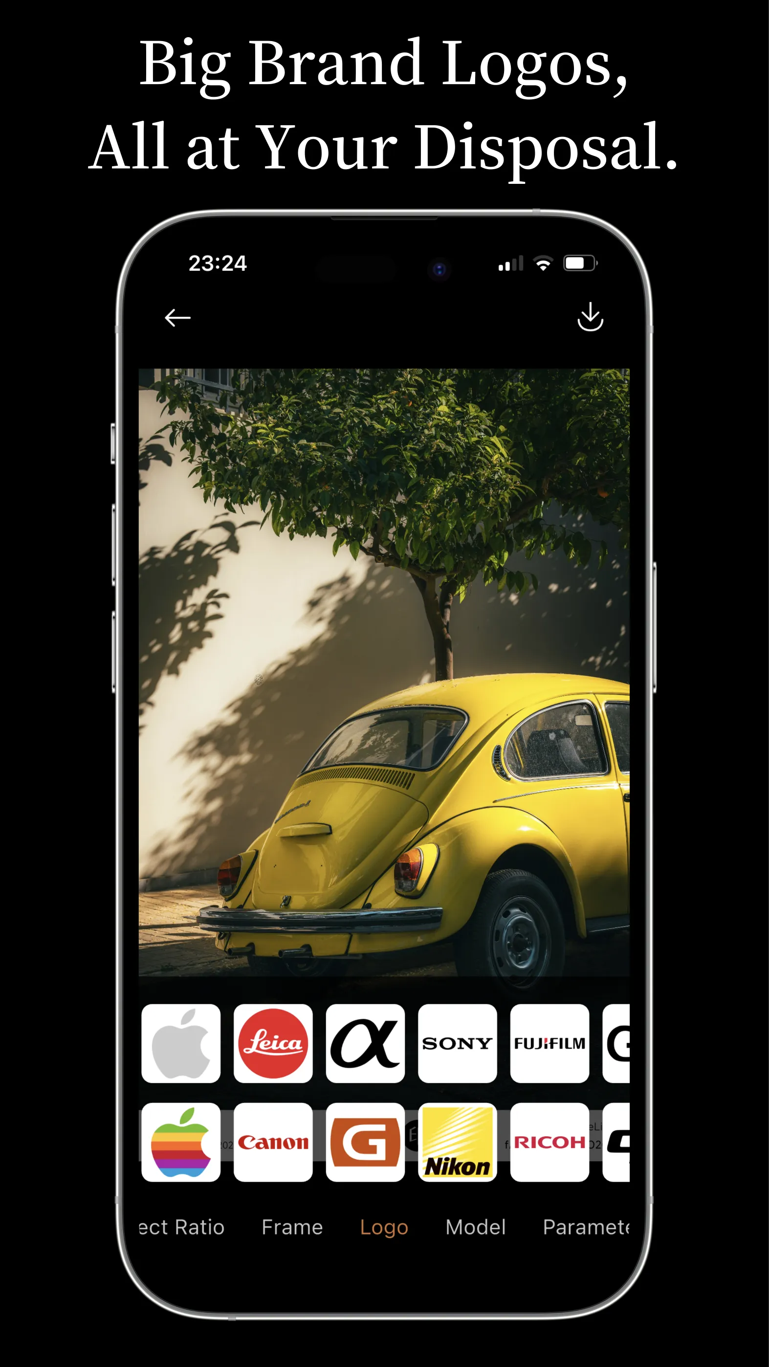 OneLine：EXIF Frame & Watermark | Indus Appstore | Screenshot