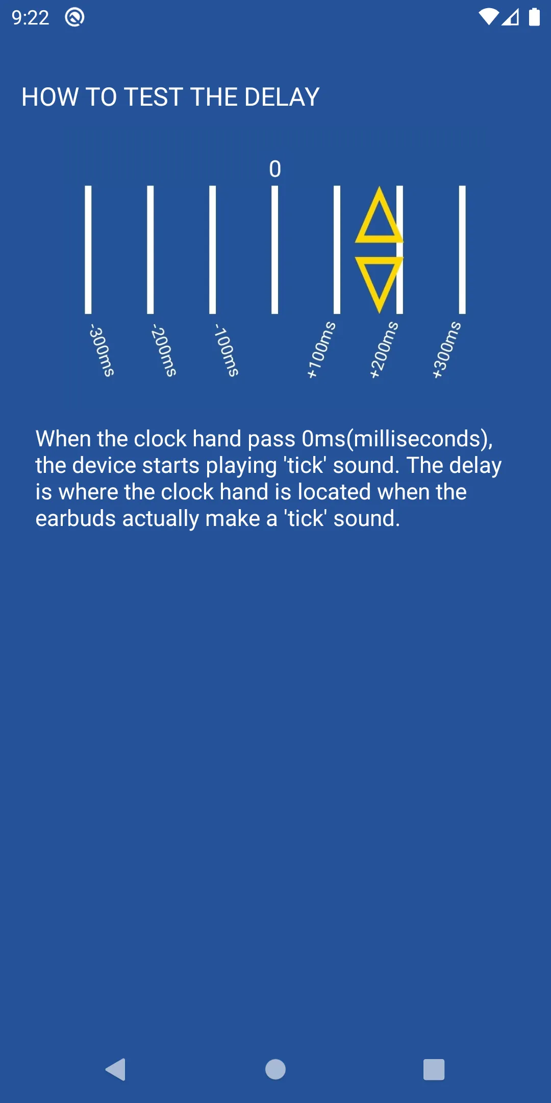 Earbuds Delay Test | Indus Appstore | Screenshot