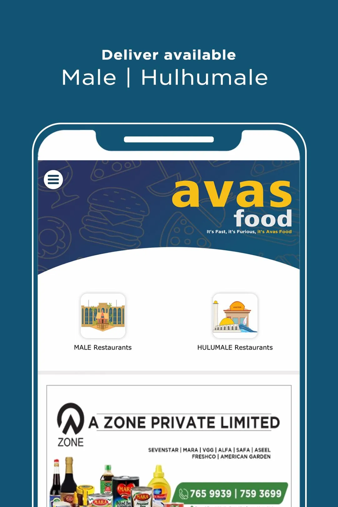 AVAS Food | Indus Appstore | Screenshot