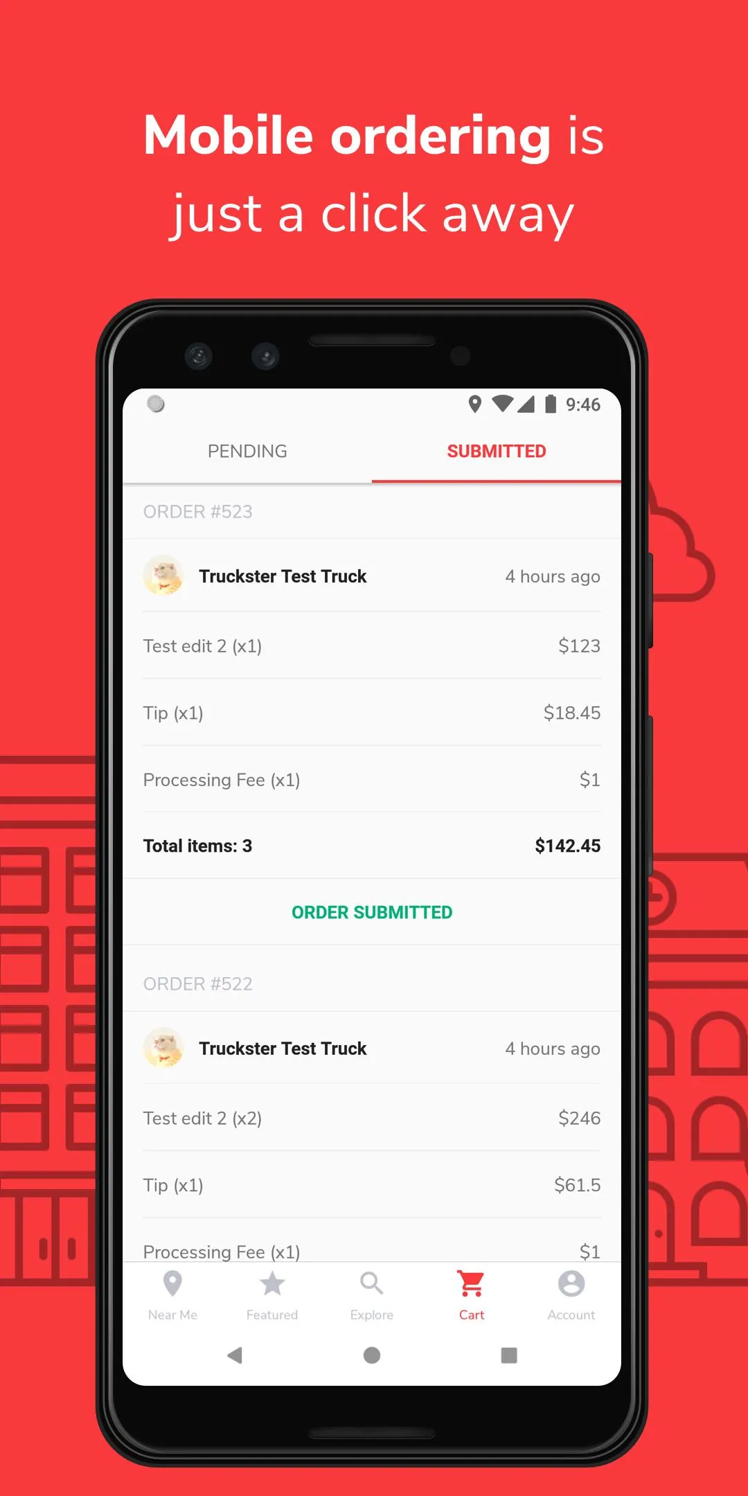 Truckster - Find Food Trucks | Indus Appstore | Screenshot