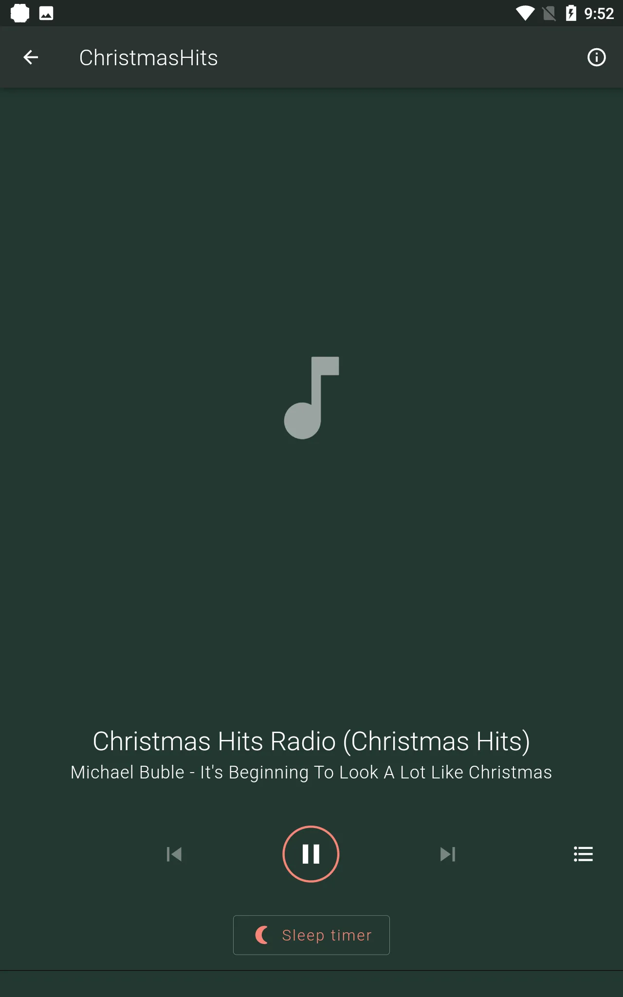 Christmas Music Radio | Indus Appstore | Screenshot