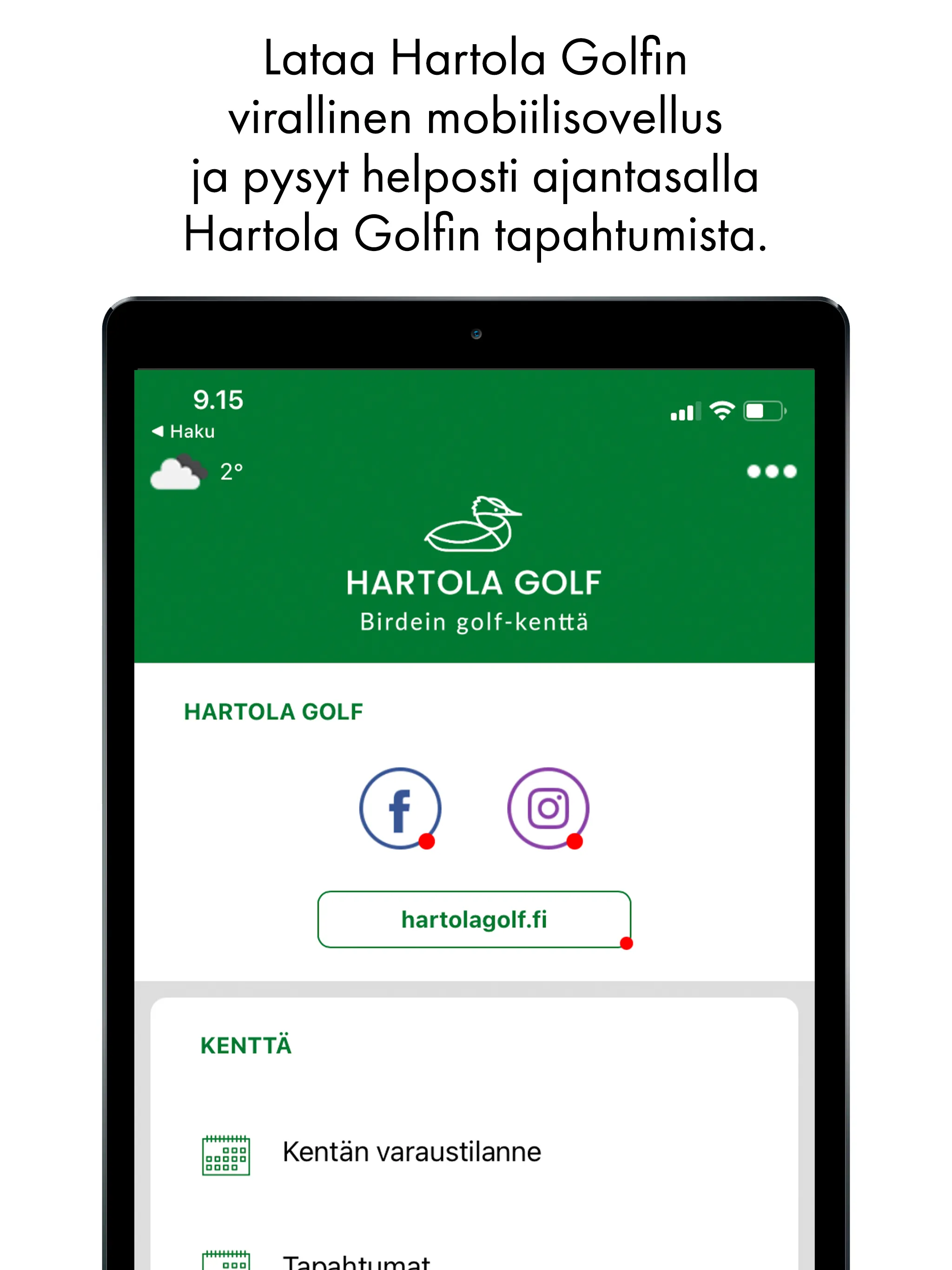 Hartola Golf | Indus Appstore | Screenshot