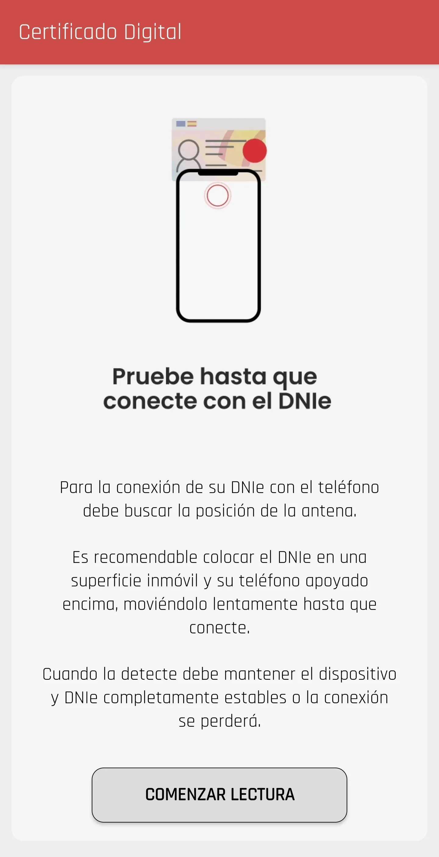 Certificado Digital con DNI | Indus Appstore | Screenshot