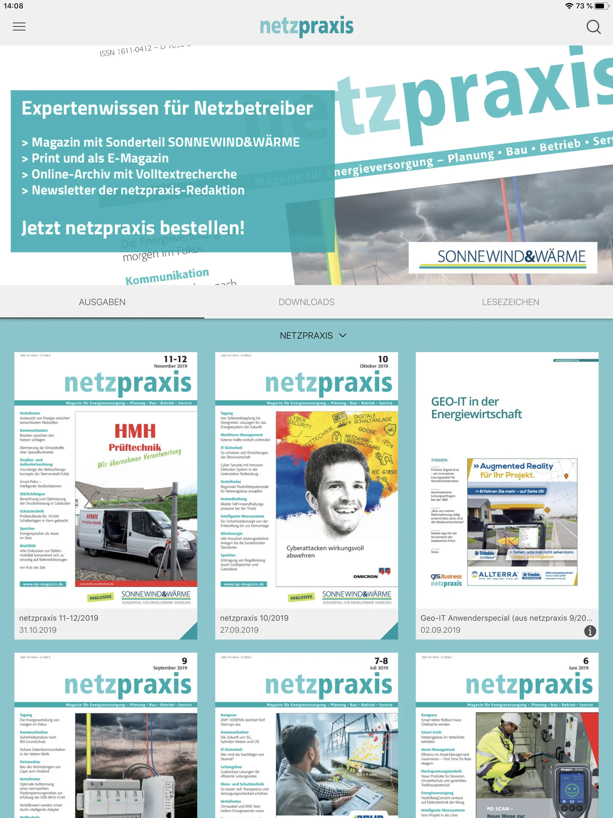 netzpraxis | Indus Appstore | Screenshot