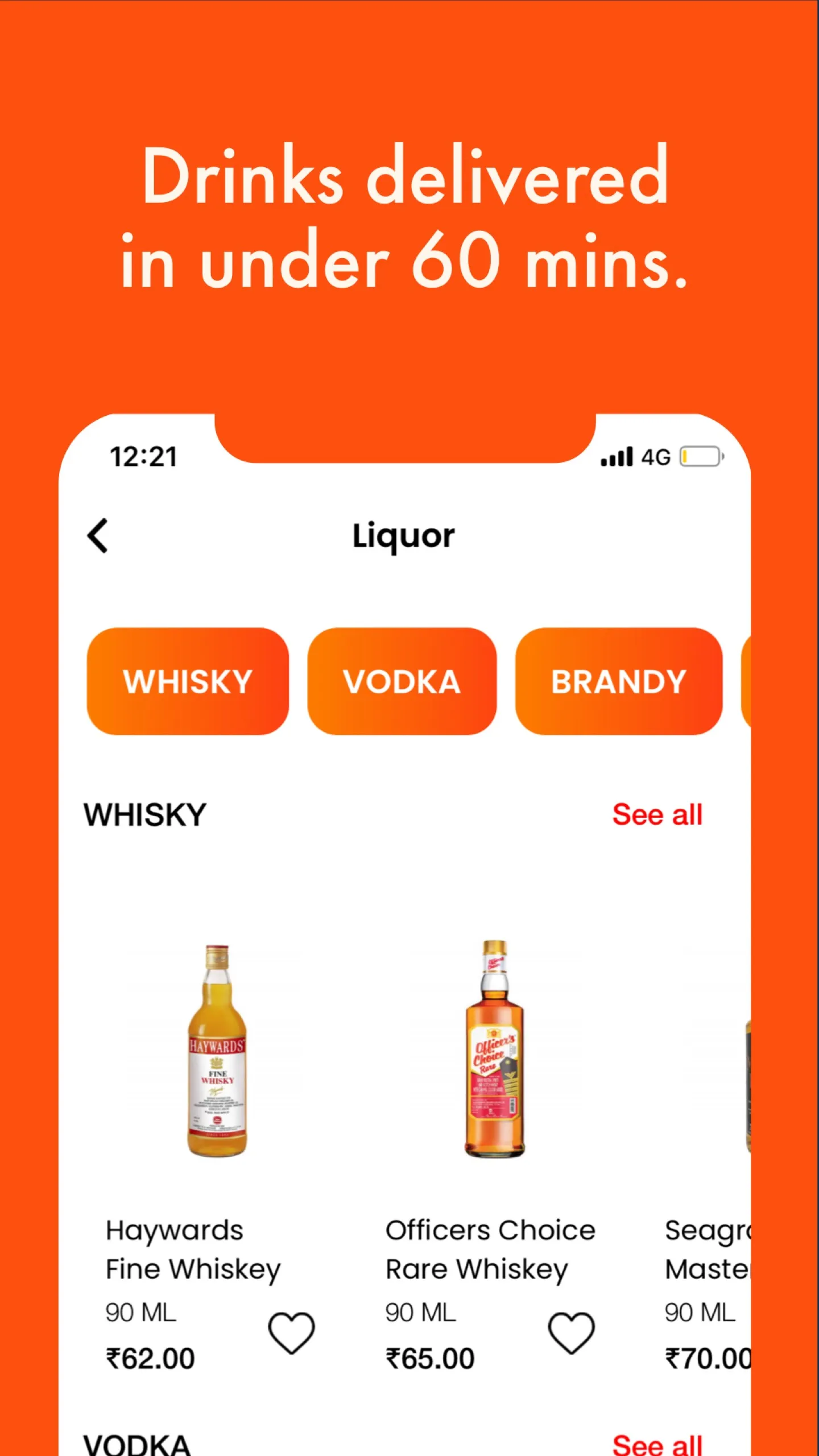 Talli: Alcohol delivery. Order | Indus Appstore | Screenshot