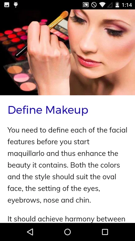 Professional Makeup Course | Indus Appstore | Screenshot