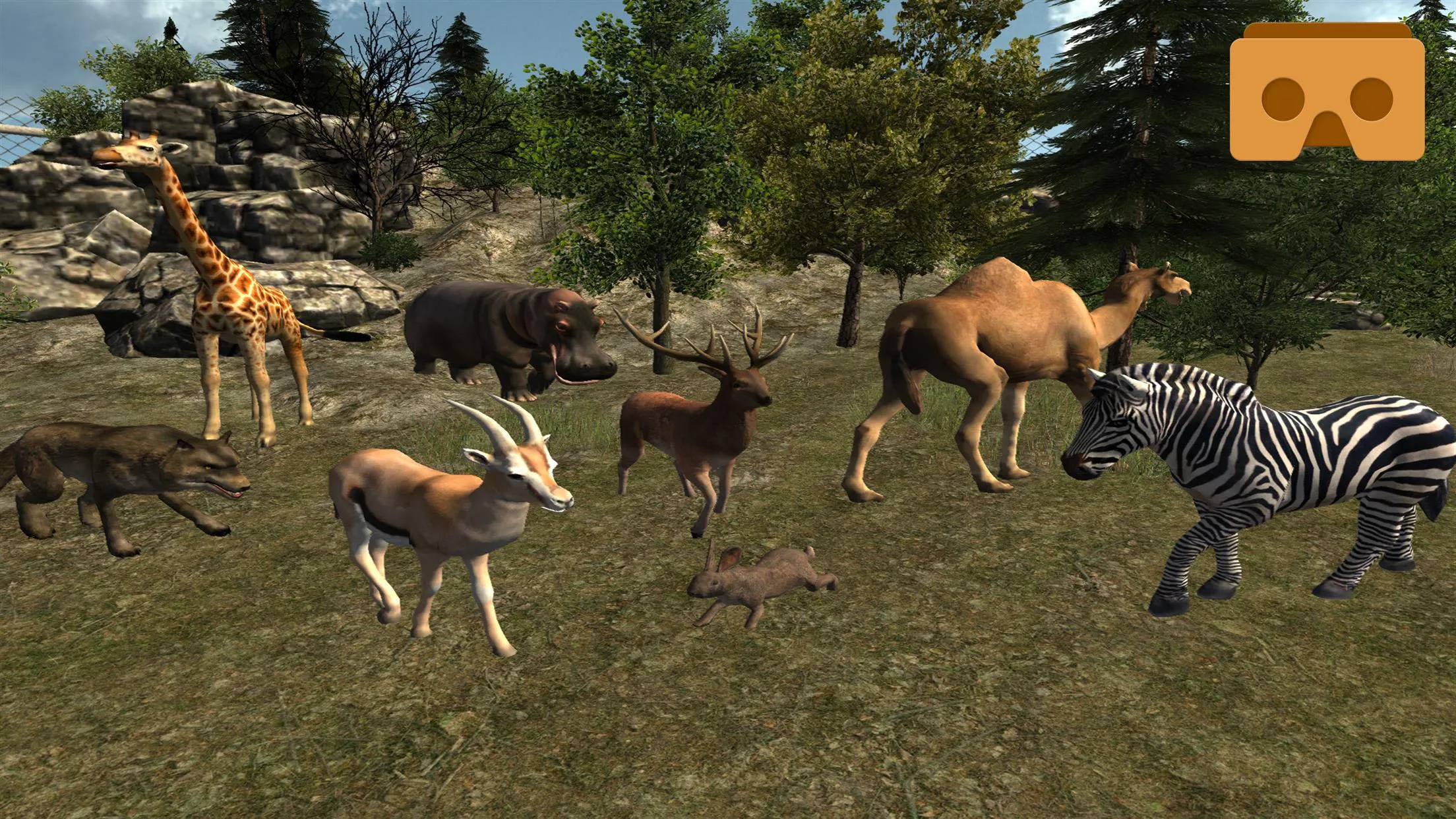 VR Virtual Zoo 3D | Indus Appstore | Screenshot