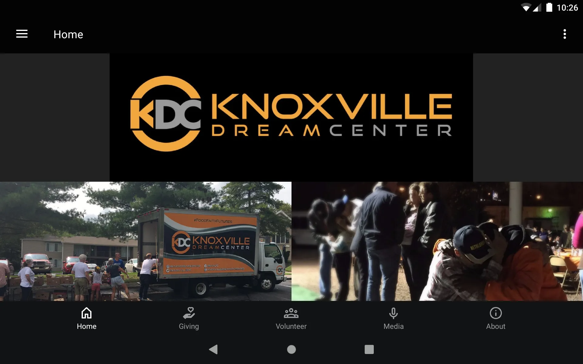 Knoxville Dream Center | Indus Appstore | Screenshot