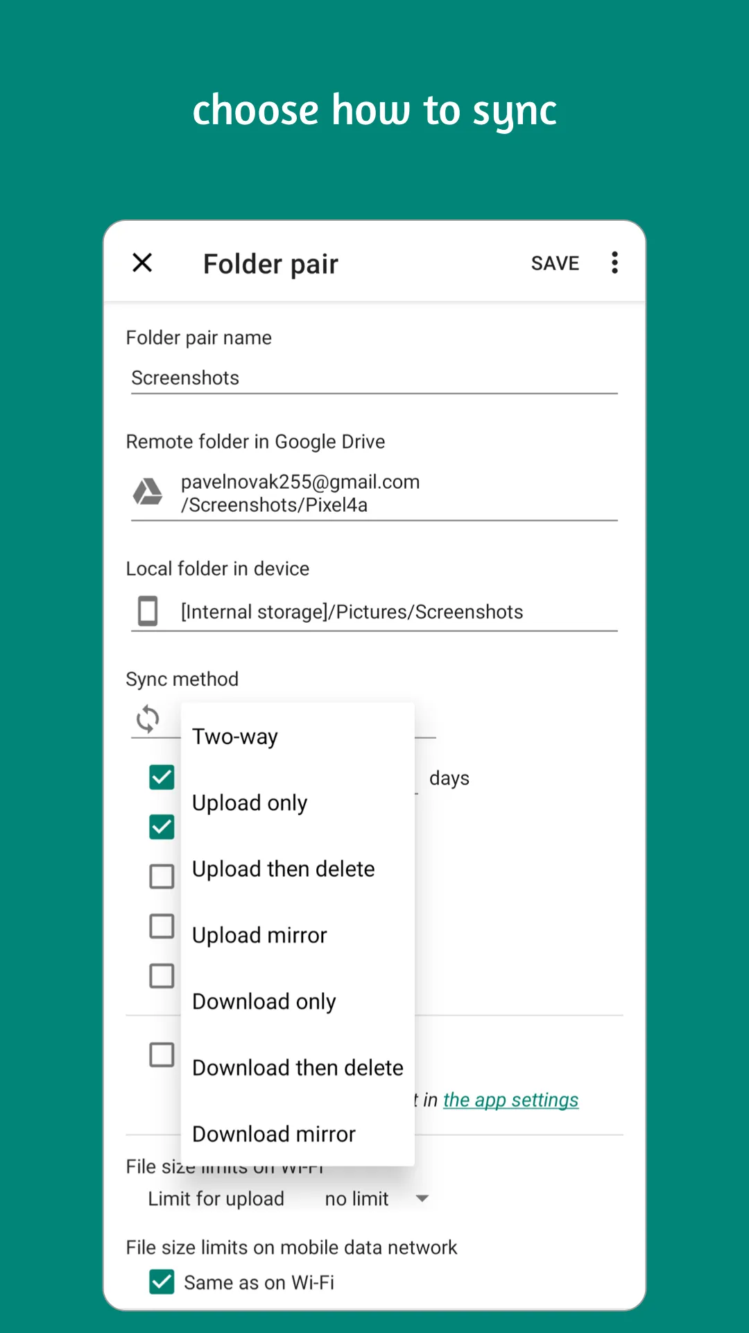 Autosync - File Sync & Backup | Indus Appstore | Screenshot