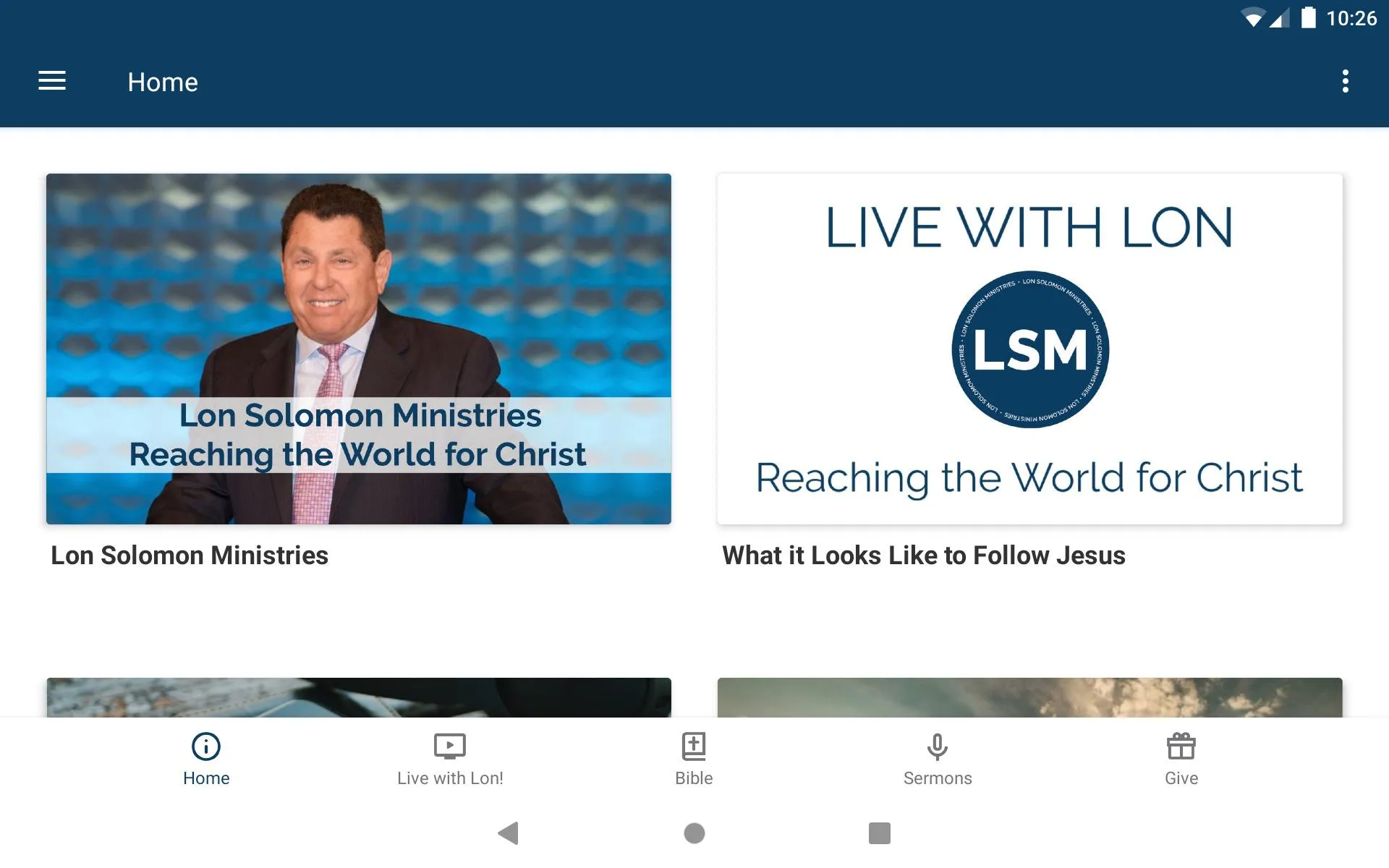 Lon Solomon Ministries | Indus Appstore | Screenshot