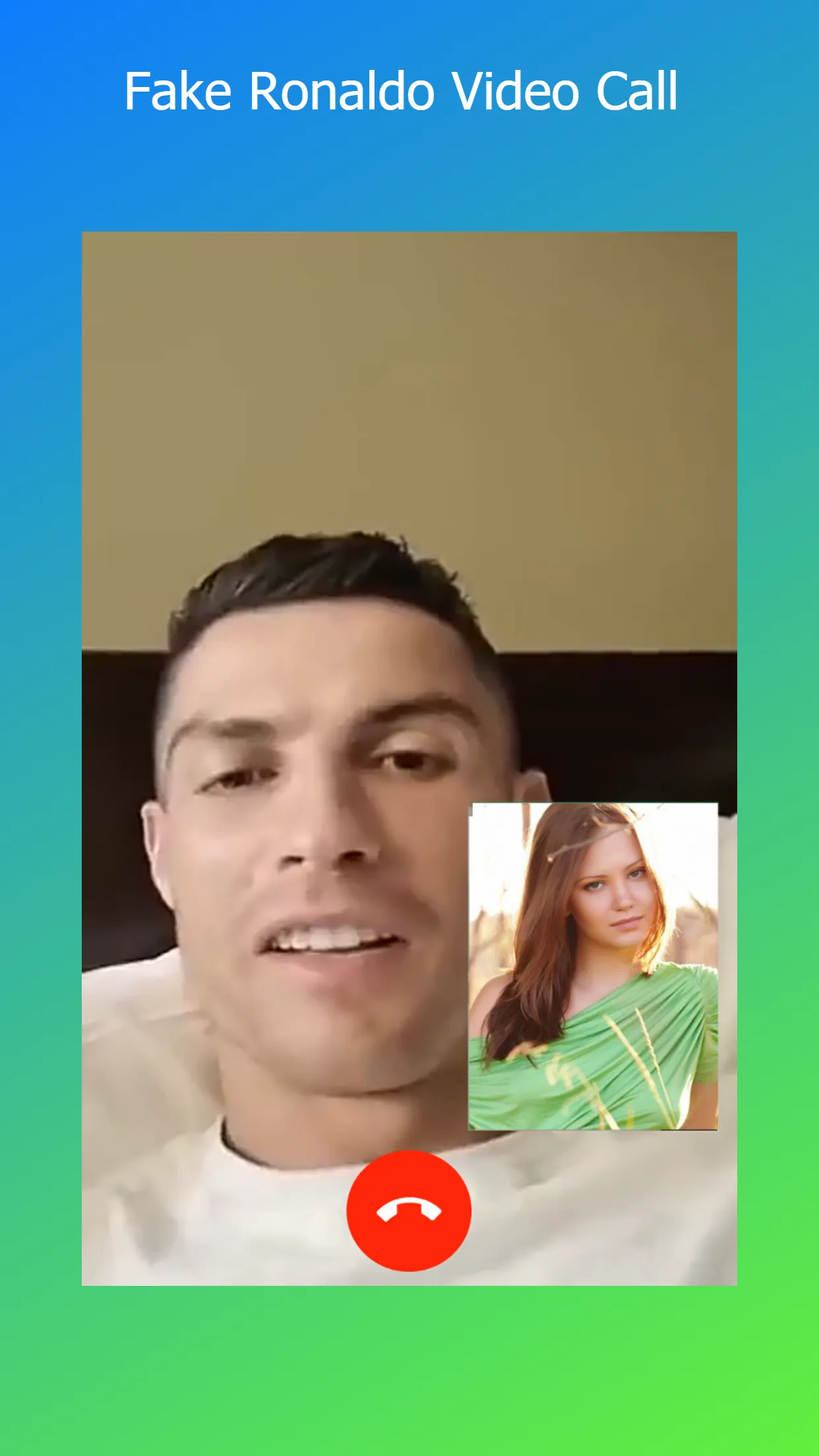 Ronaldo video call fake | Indus Appstore | Screenshot