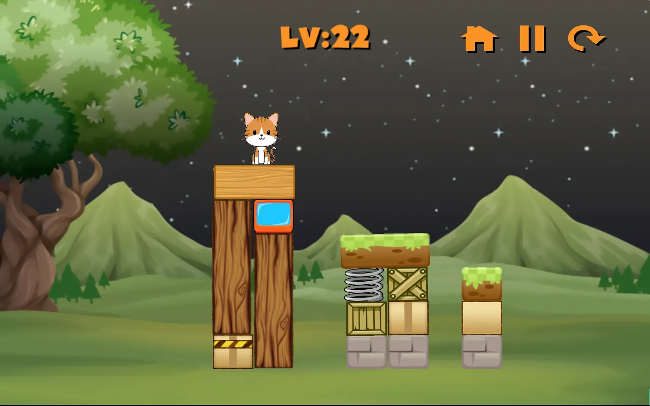 Kitty Drop Save The Cat | Indus Appstore | Screenshot