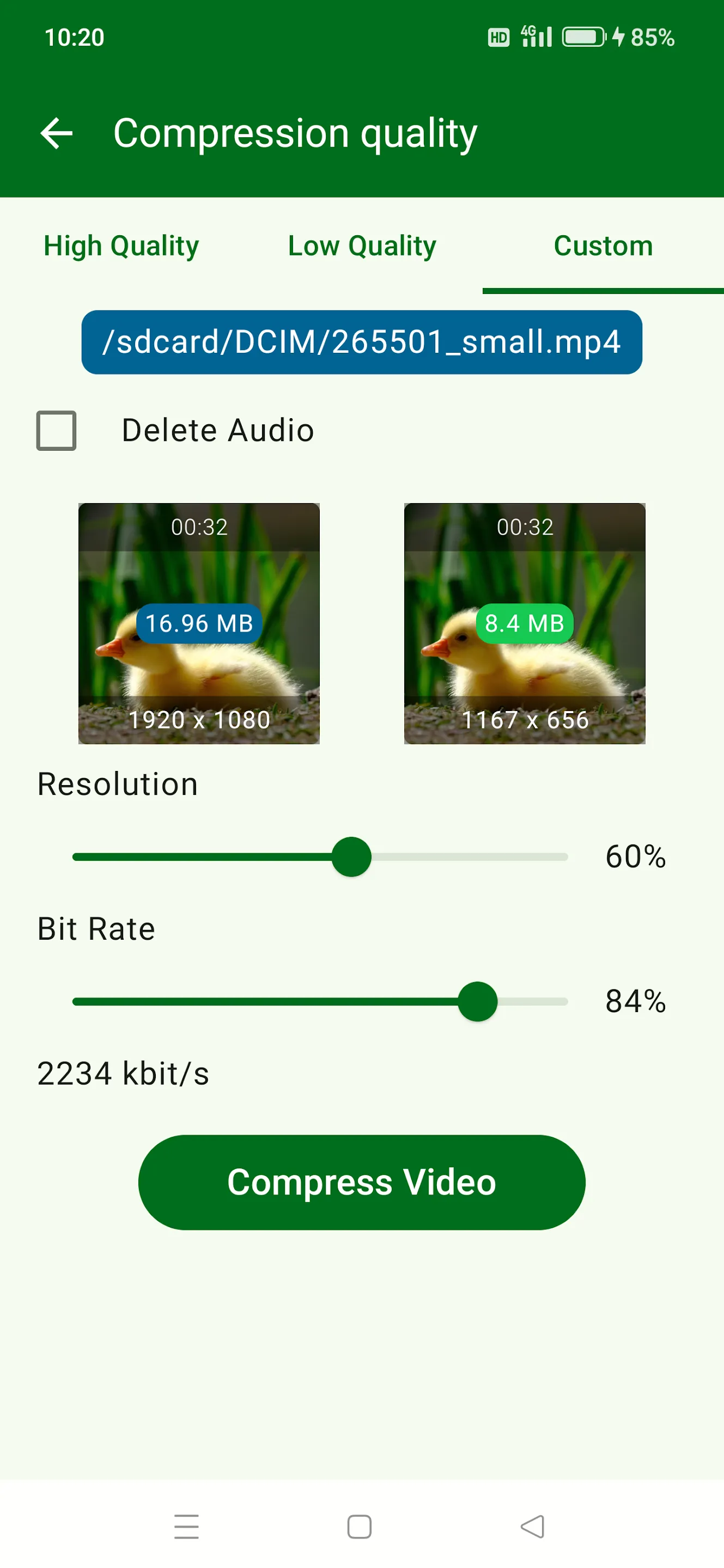 Video Compressor &Video Cutter | Indus Appstore | Screenshot