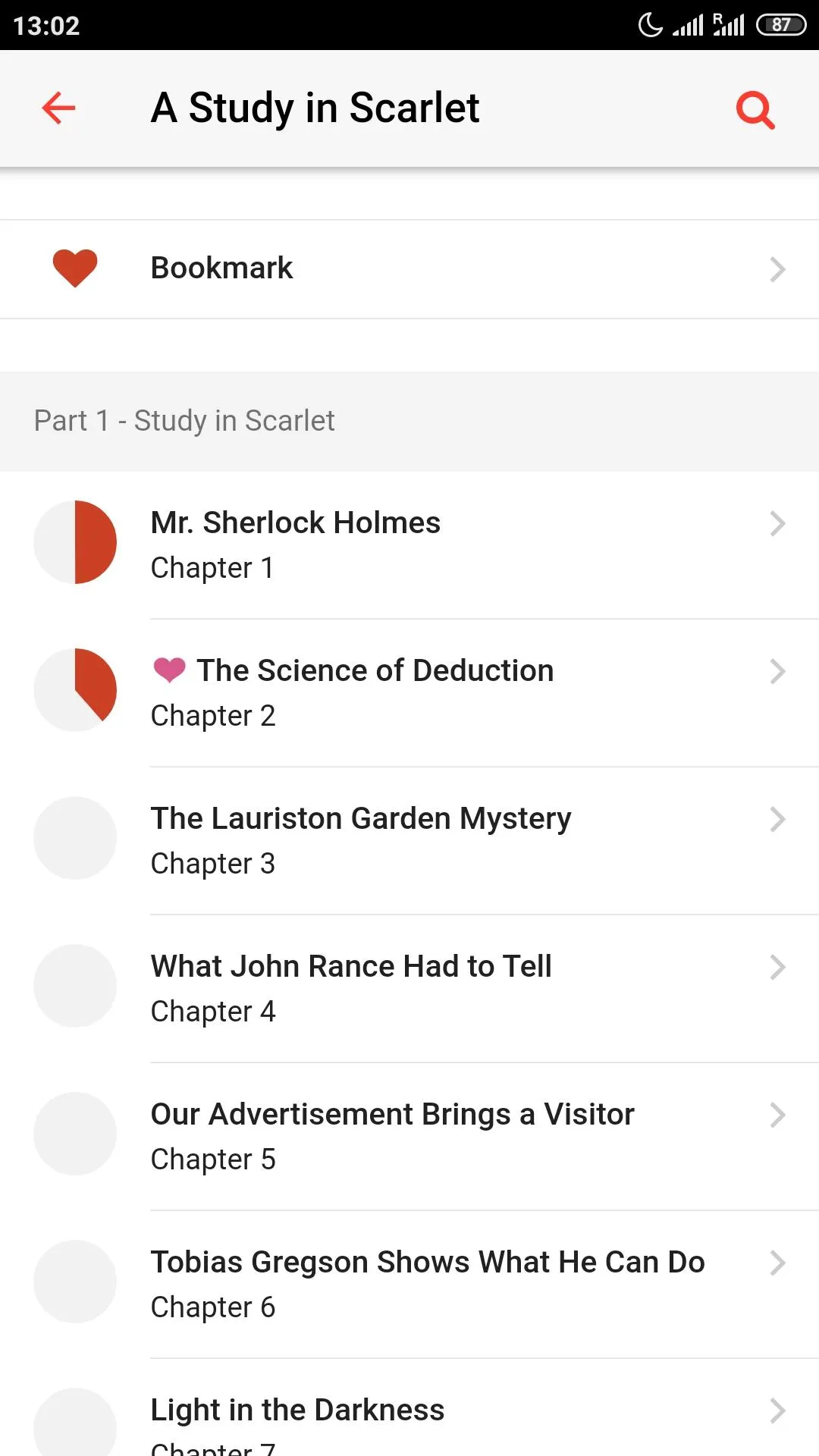 Sherlock Holmes - Complete | Indus Appstore | Screenshot